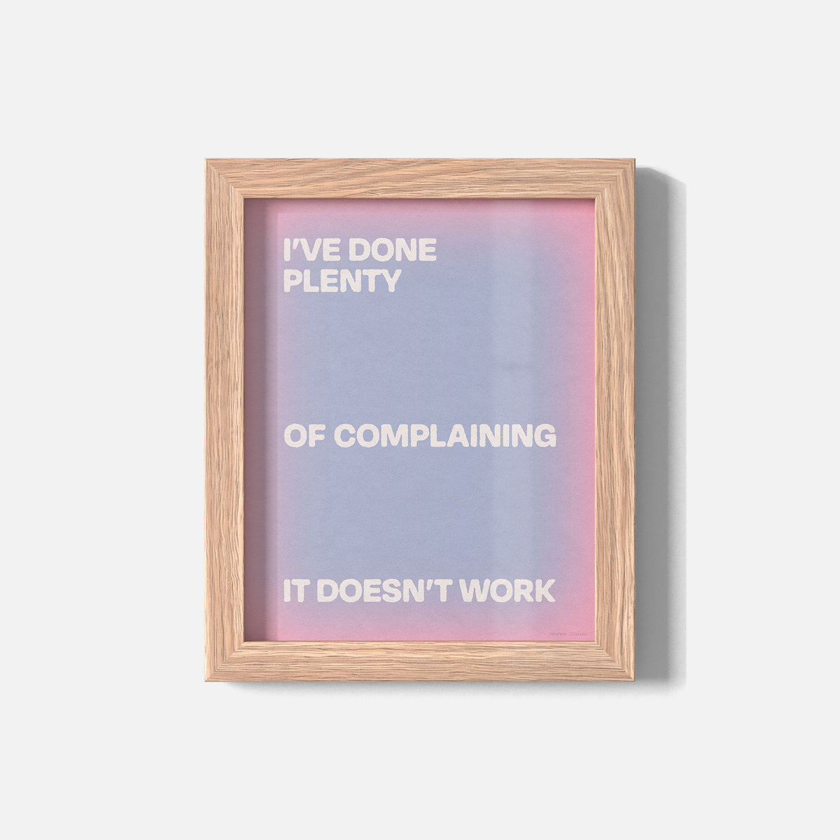 DOESNT PRINT