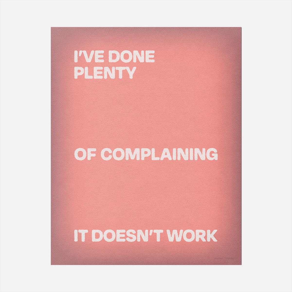 DOESNT PRINT