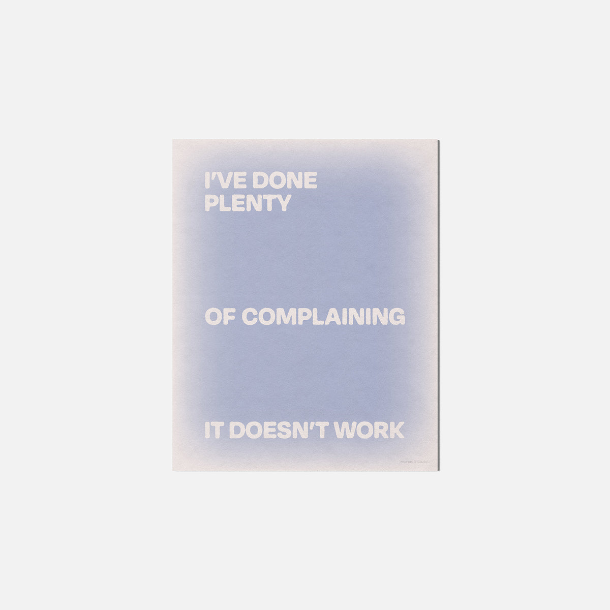DOESNT PRINT