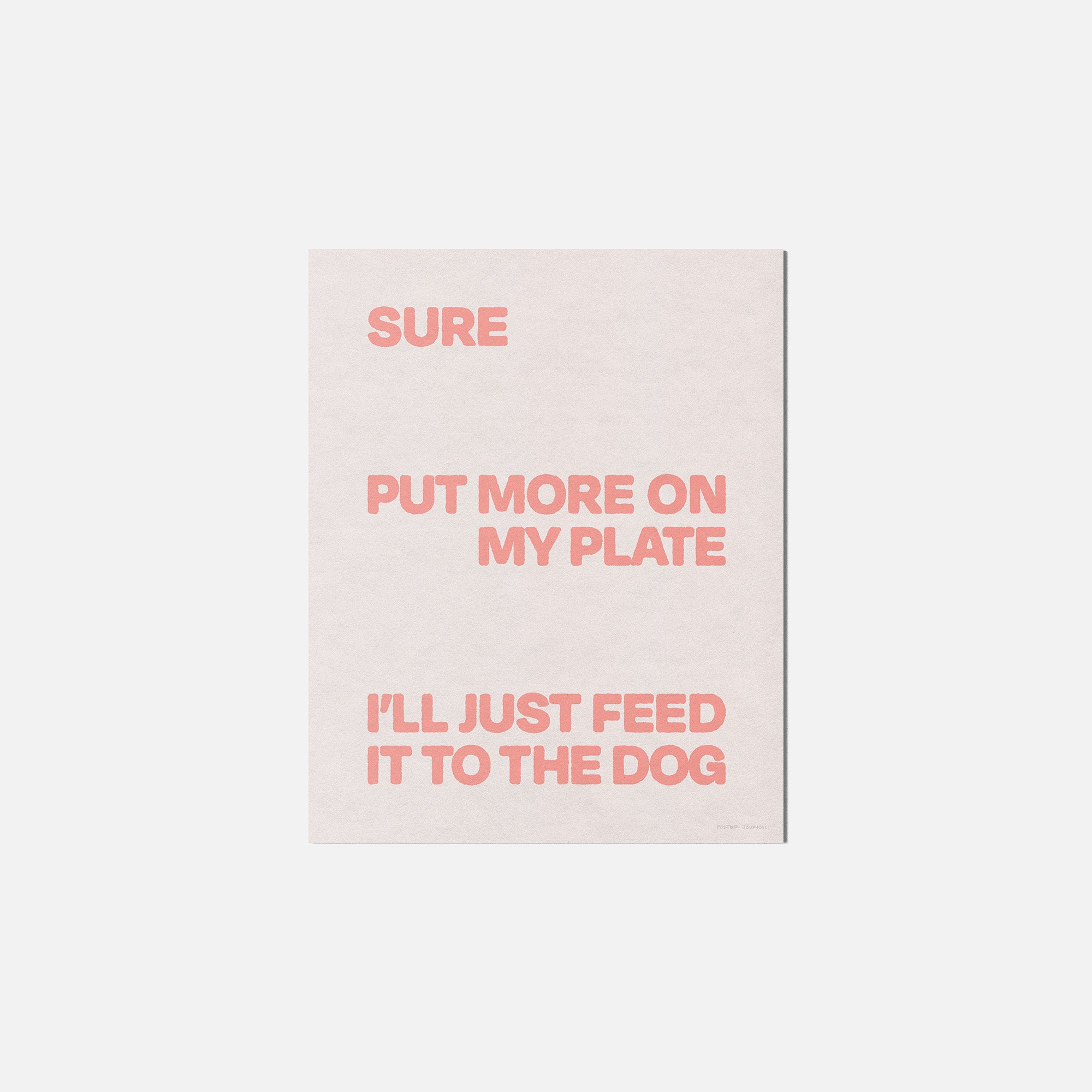 DOG PRINT