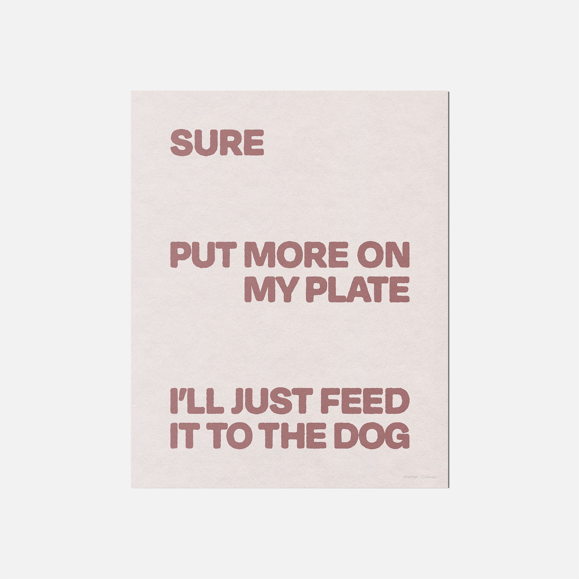 DOG PRINT