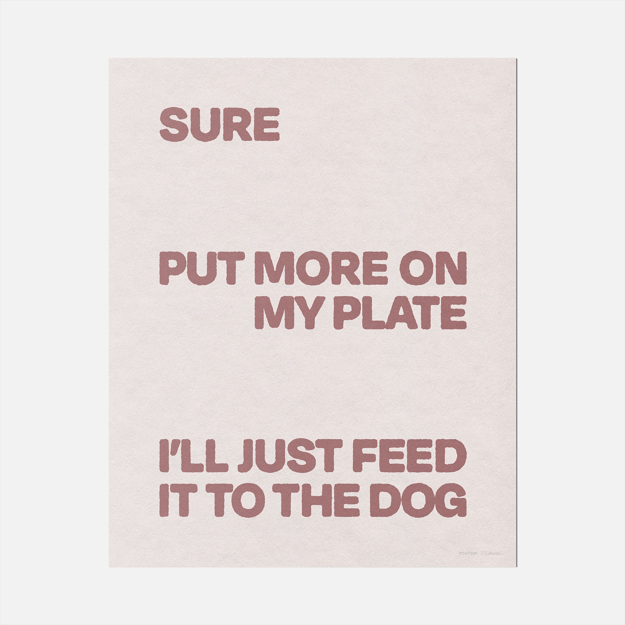 DOG PRINT