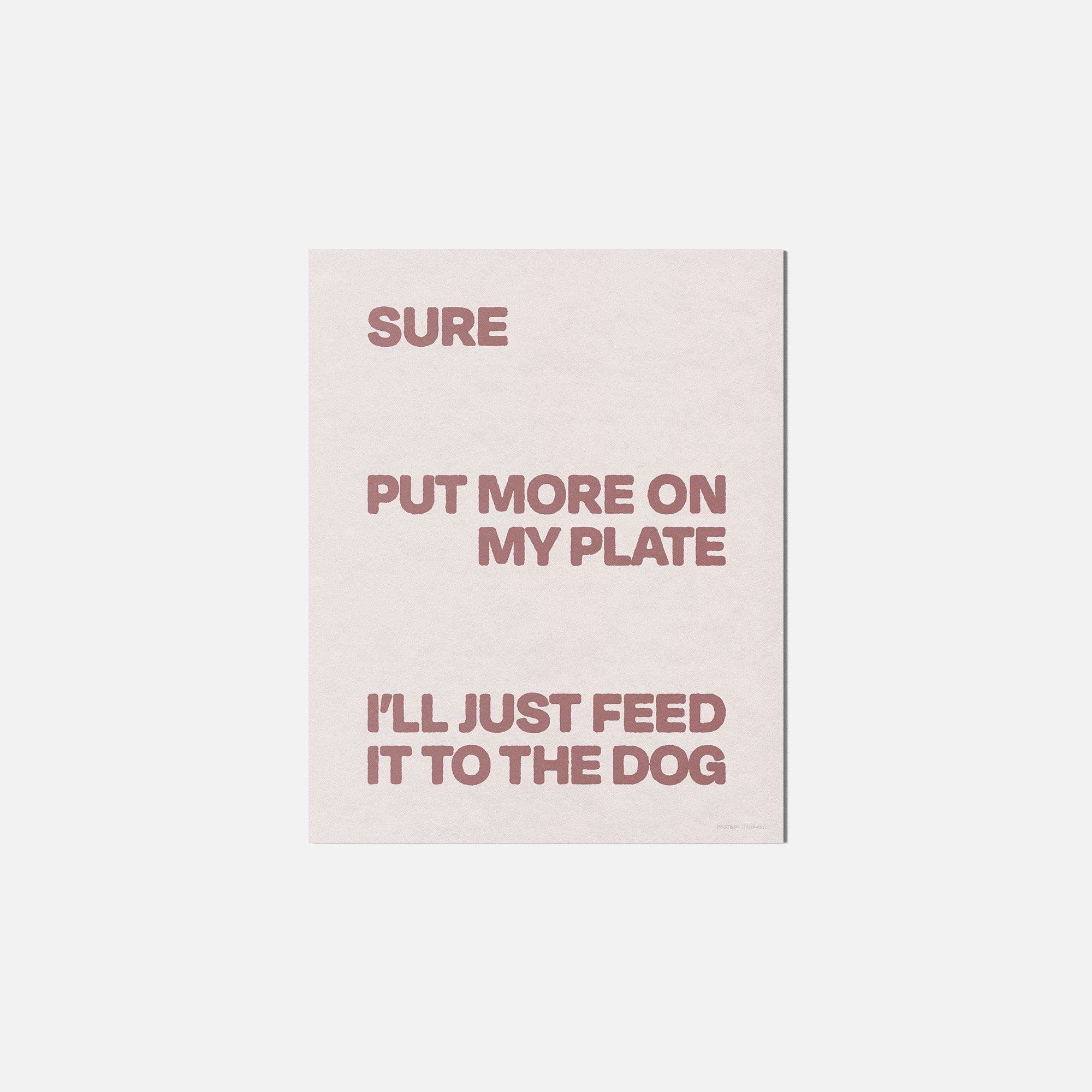 DOG PRINT