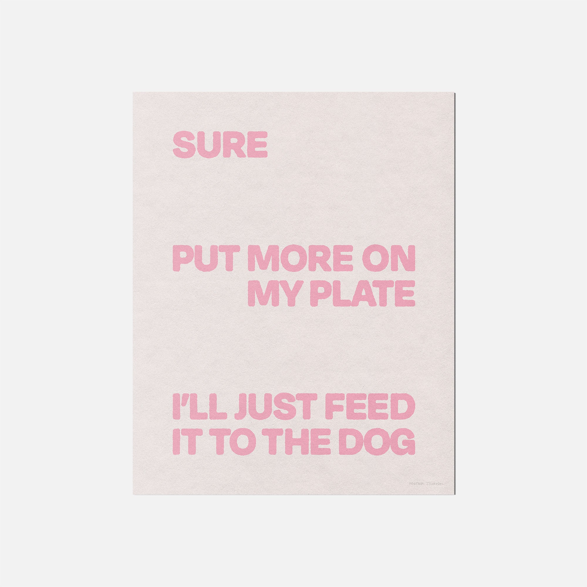 DOG PRINT