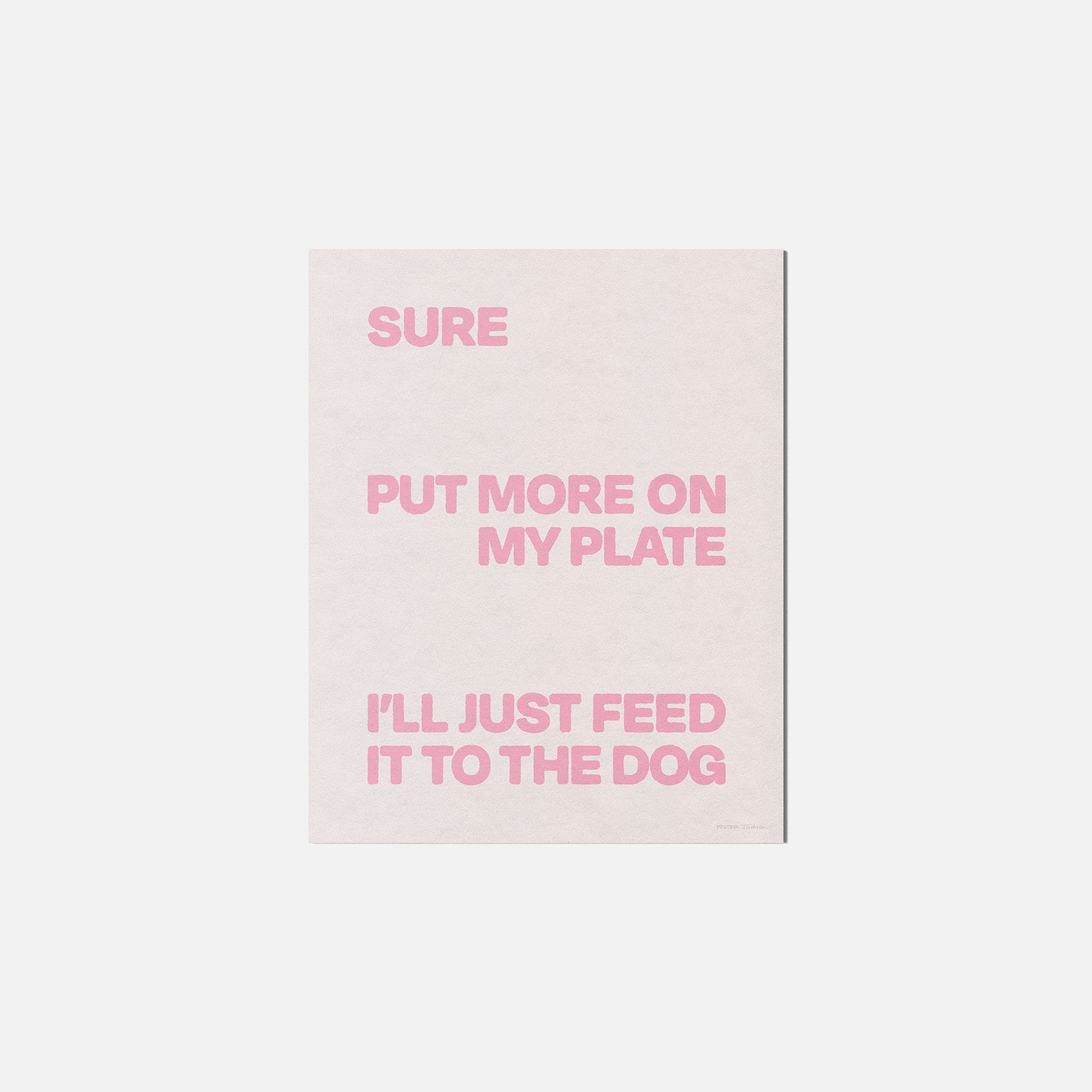 DOG PRINT