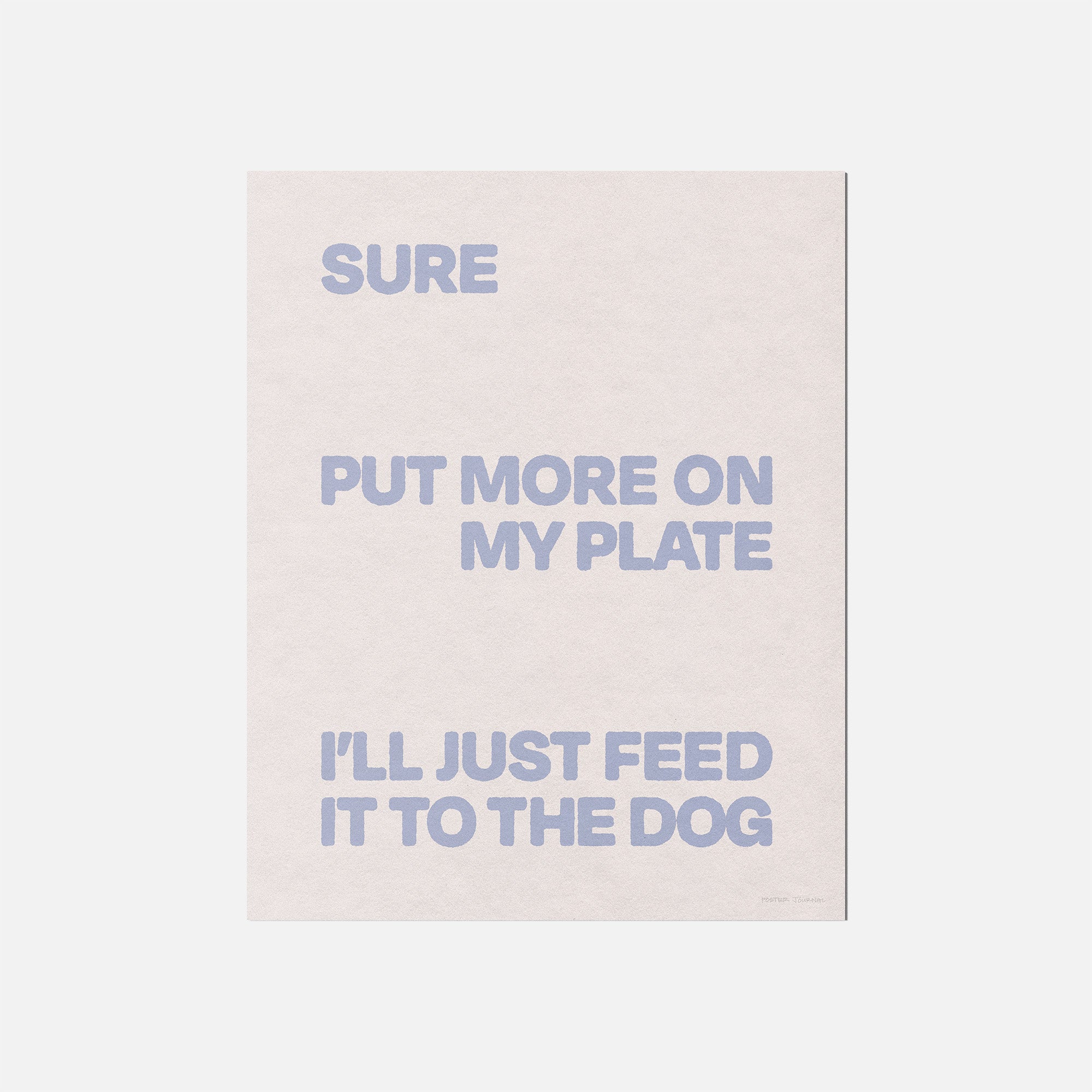 DOG PRINT