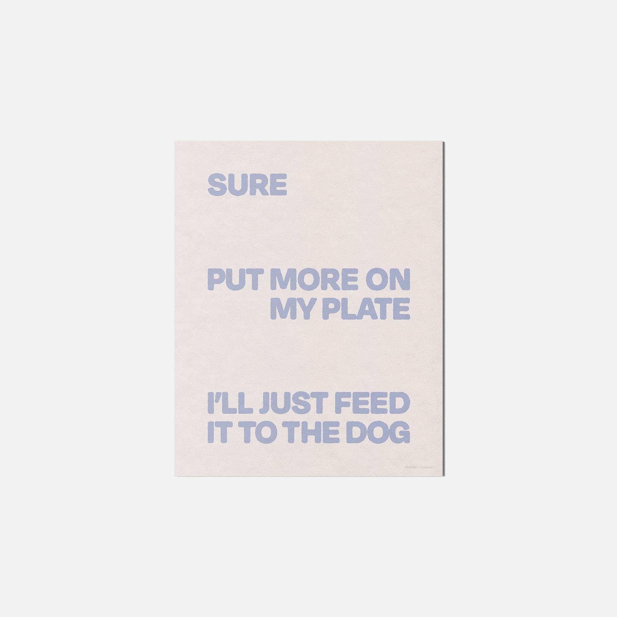 DOG PRINT