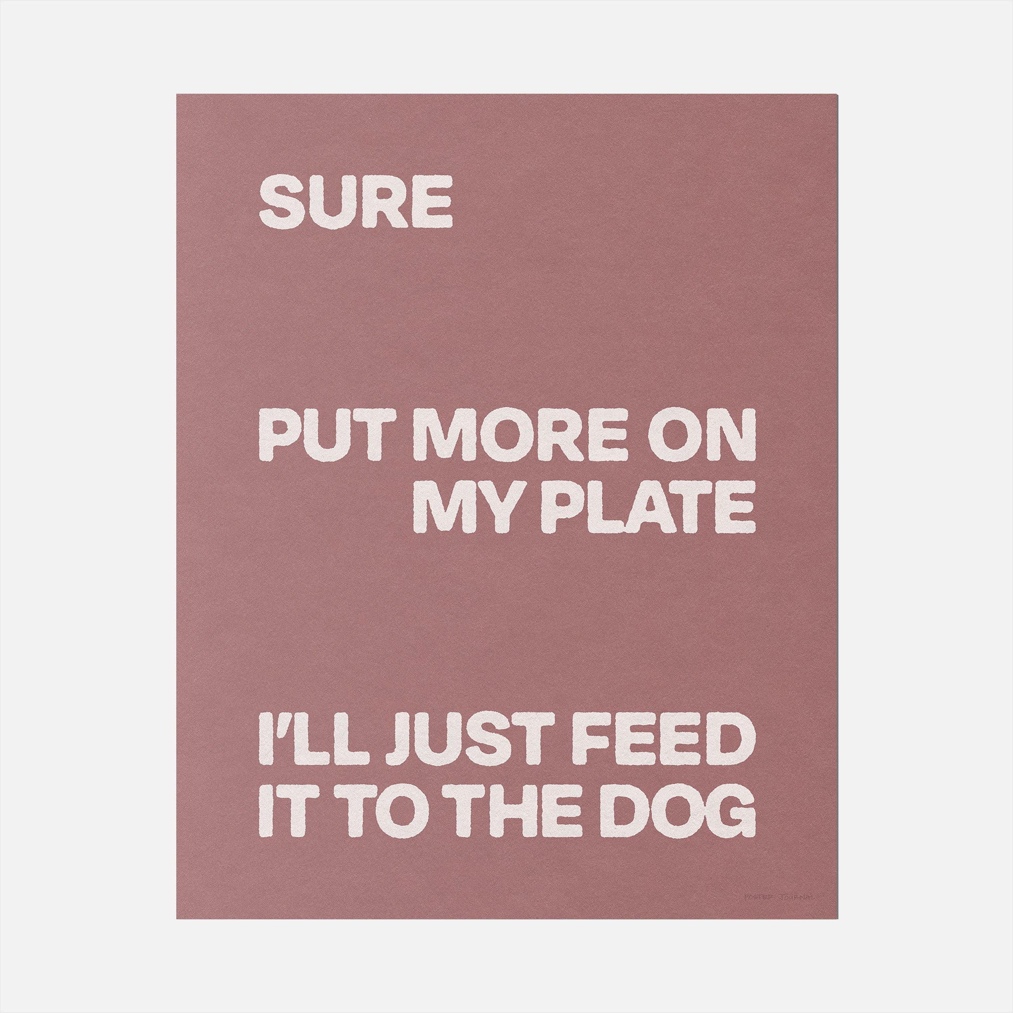 DOG PRINT