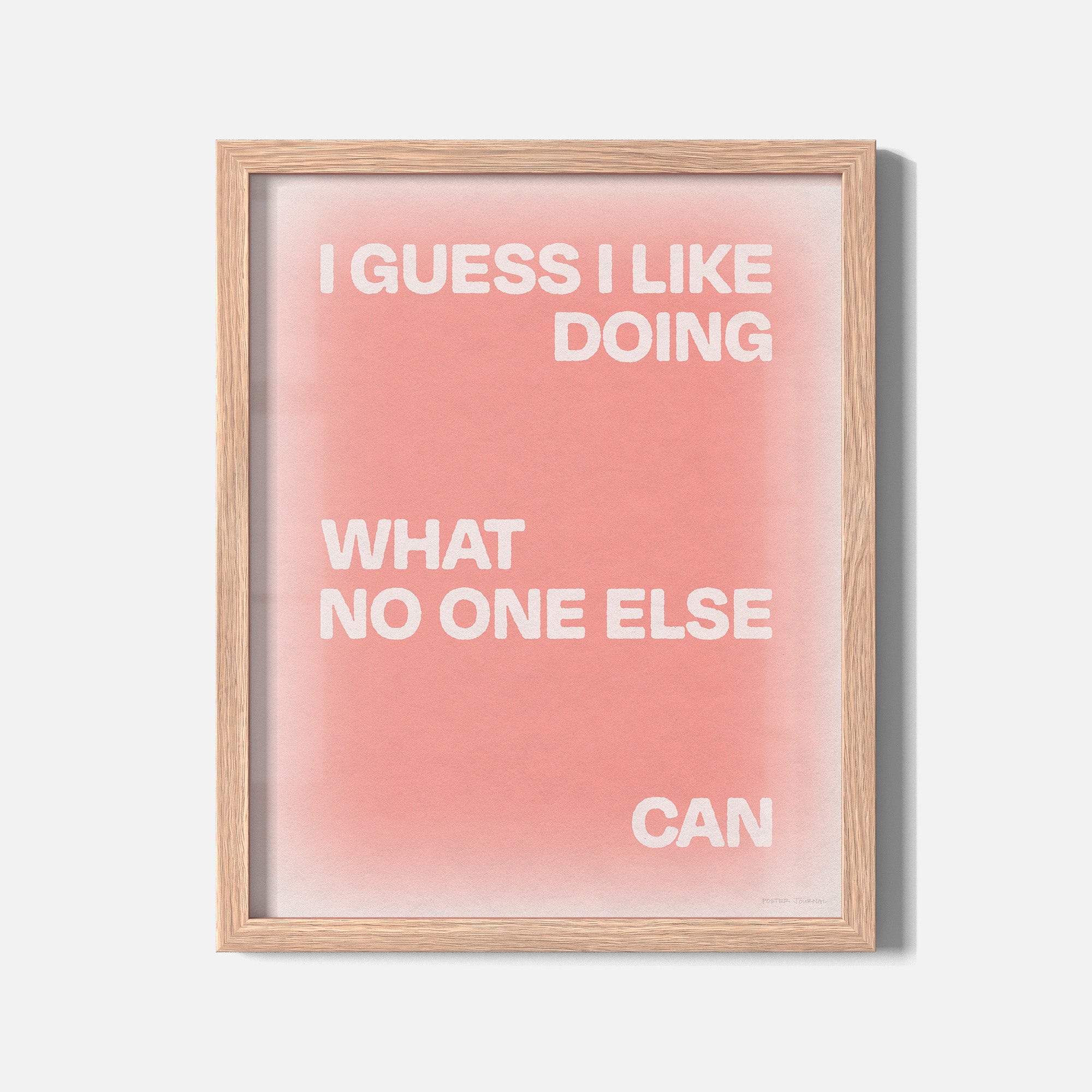 DOING PRINT