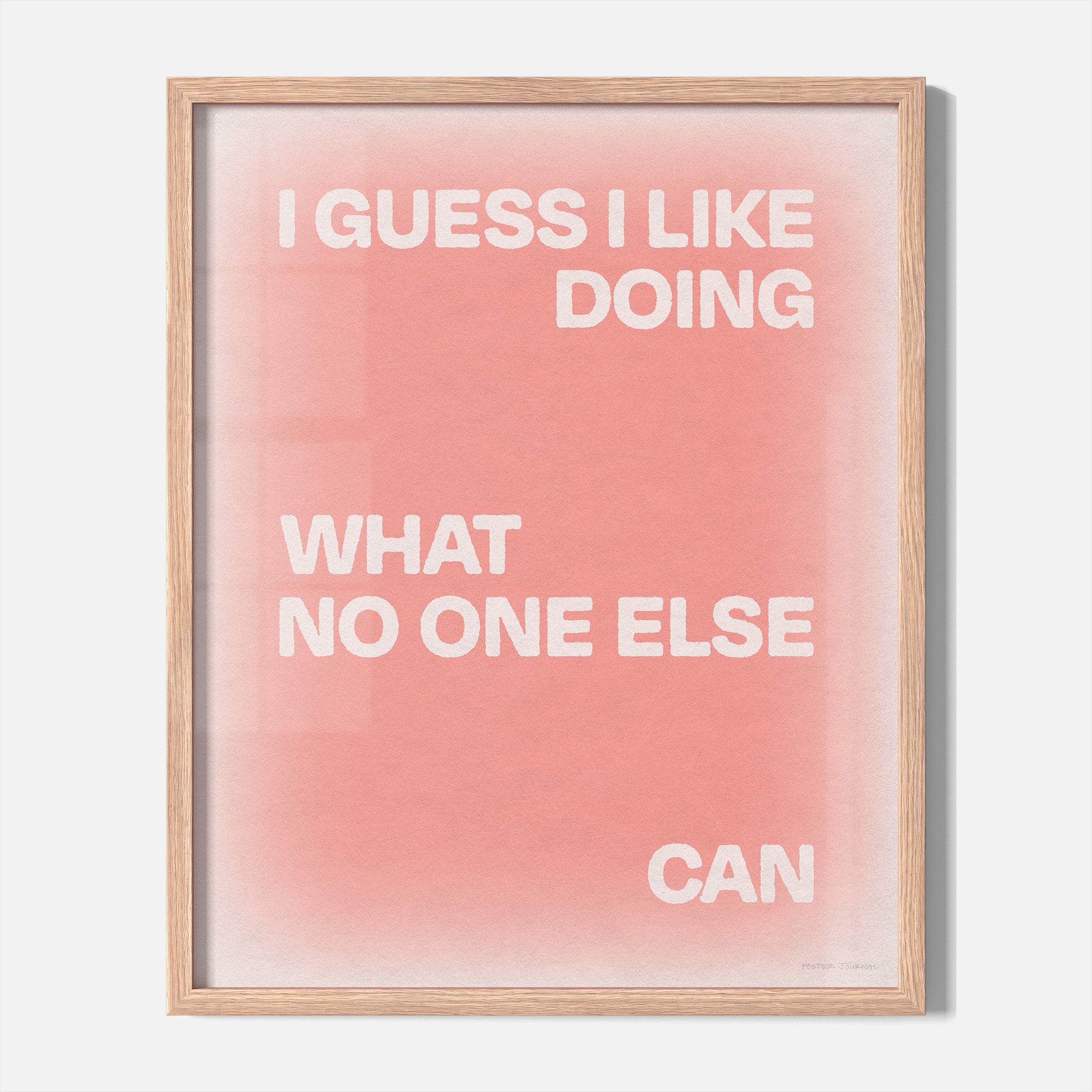 DOING PRINT