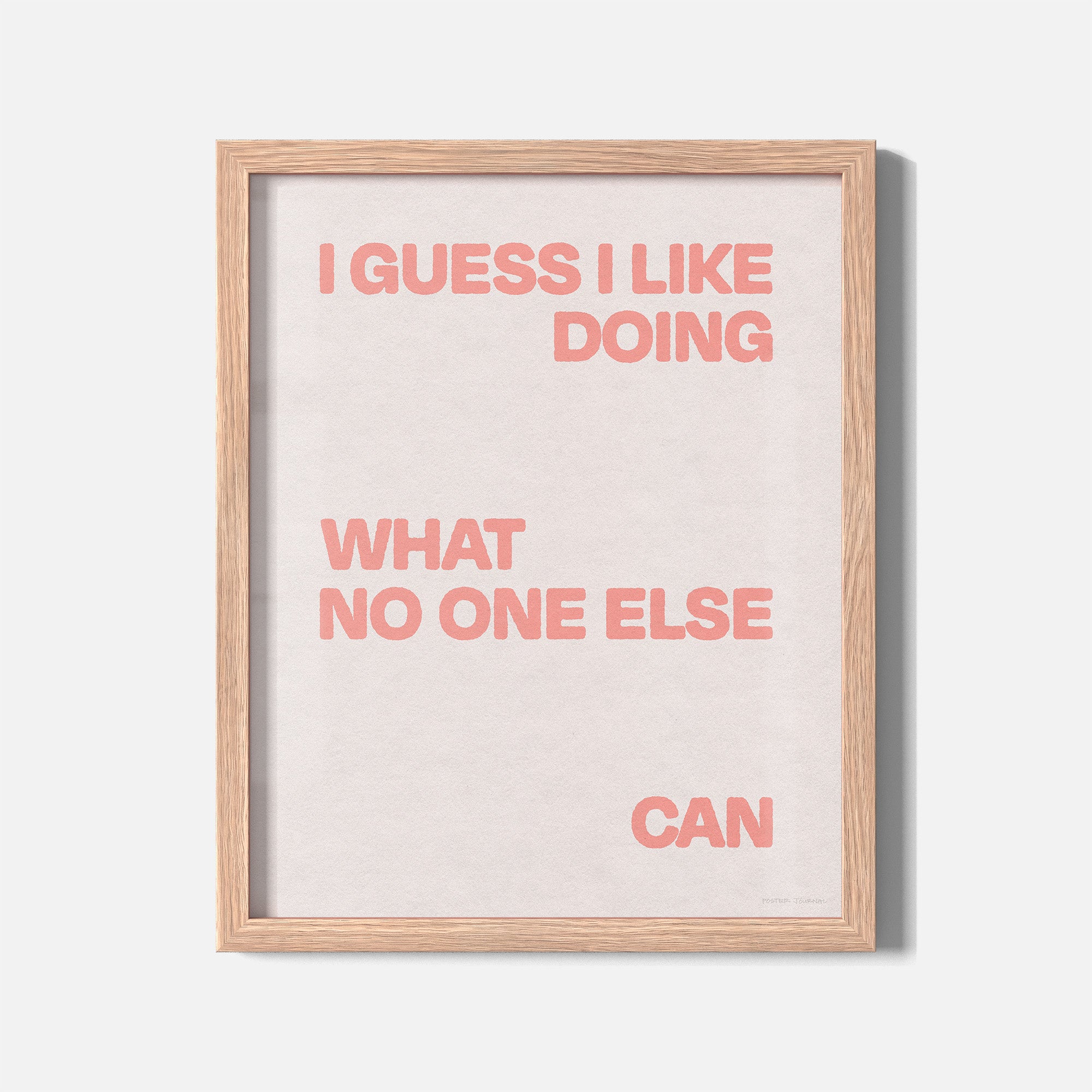 DOING PRINT