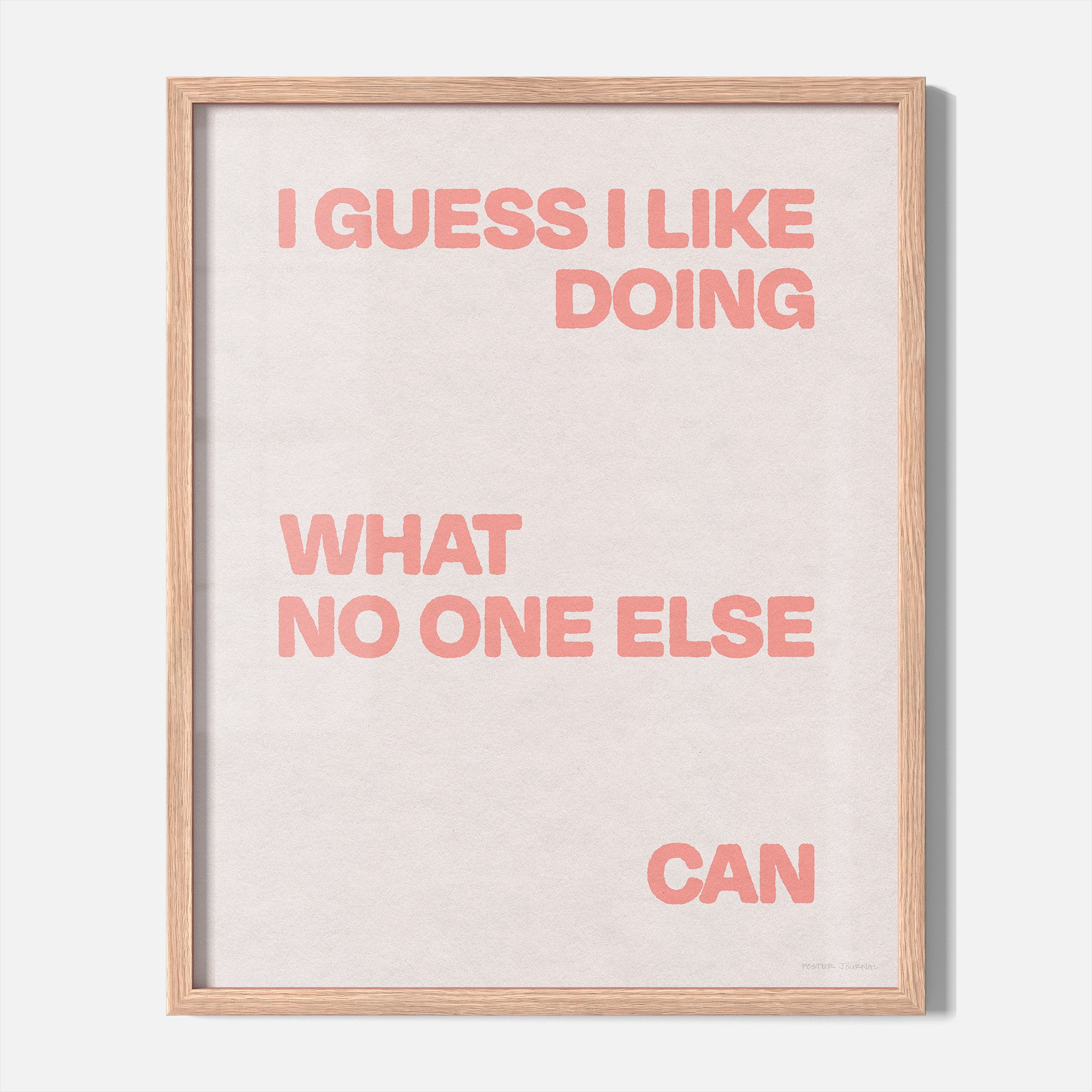 DOING PRINT