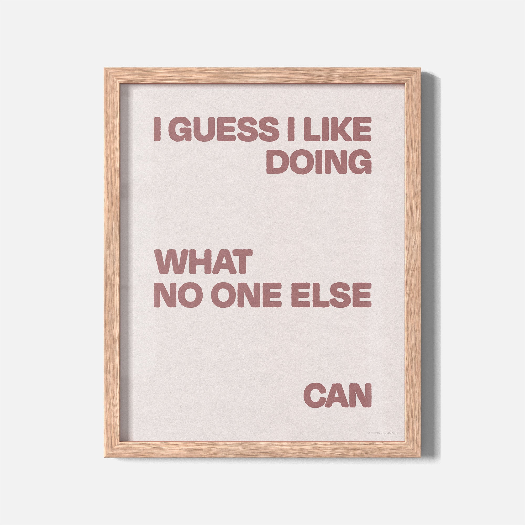 DOING PRINT
