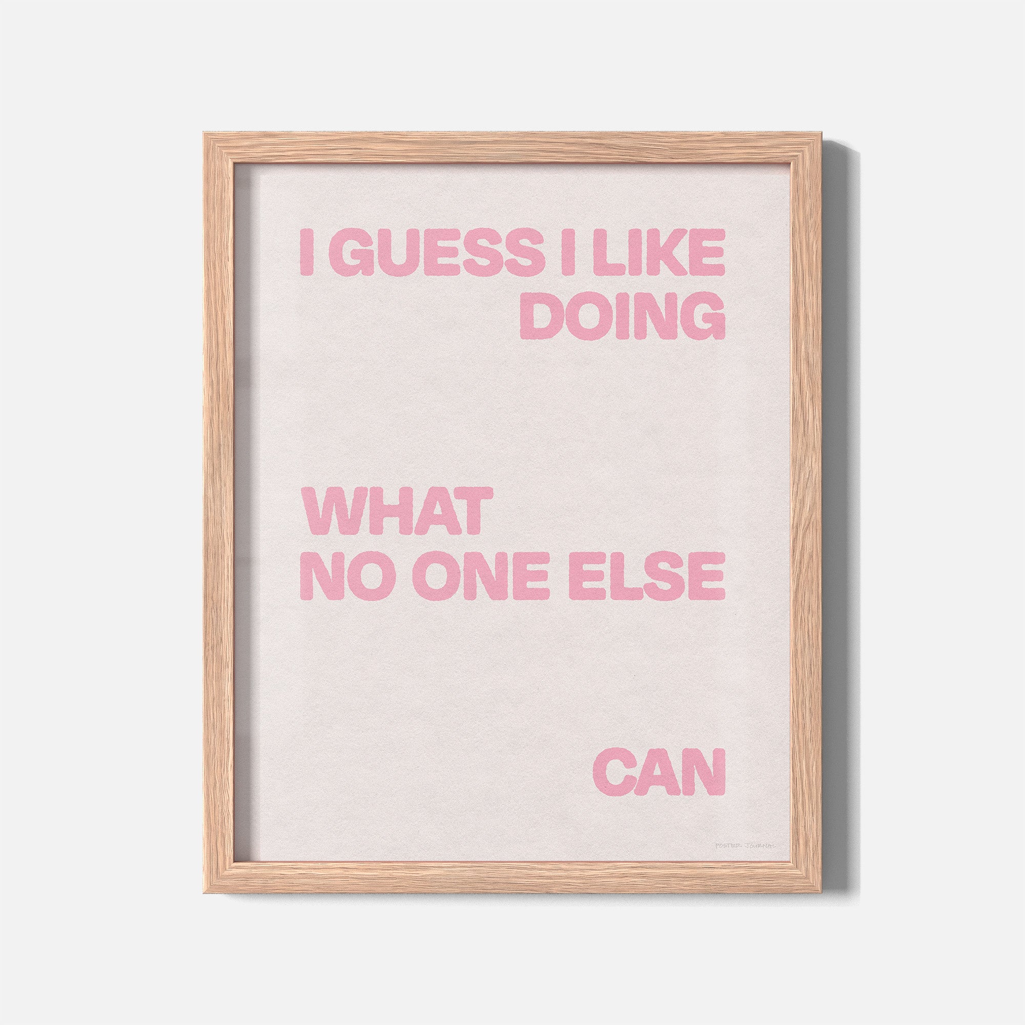 DOING PRINT