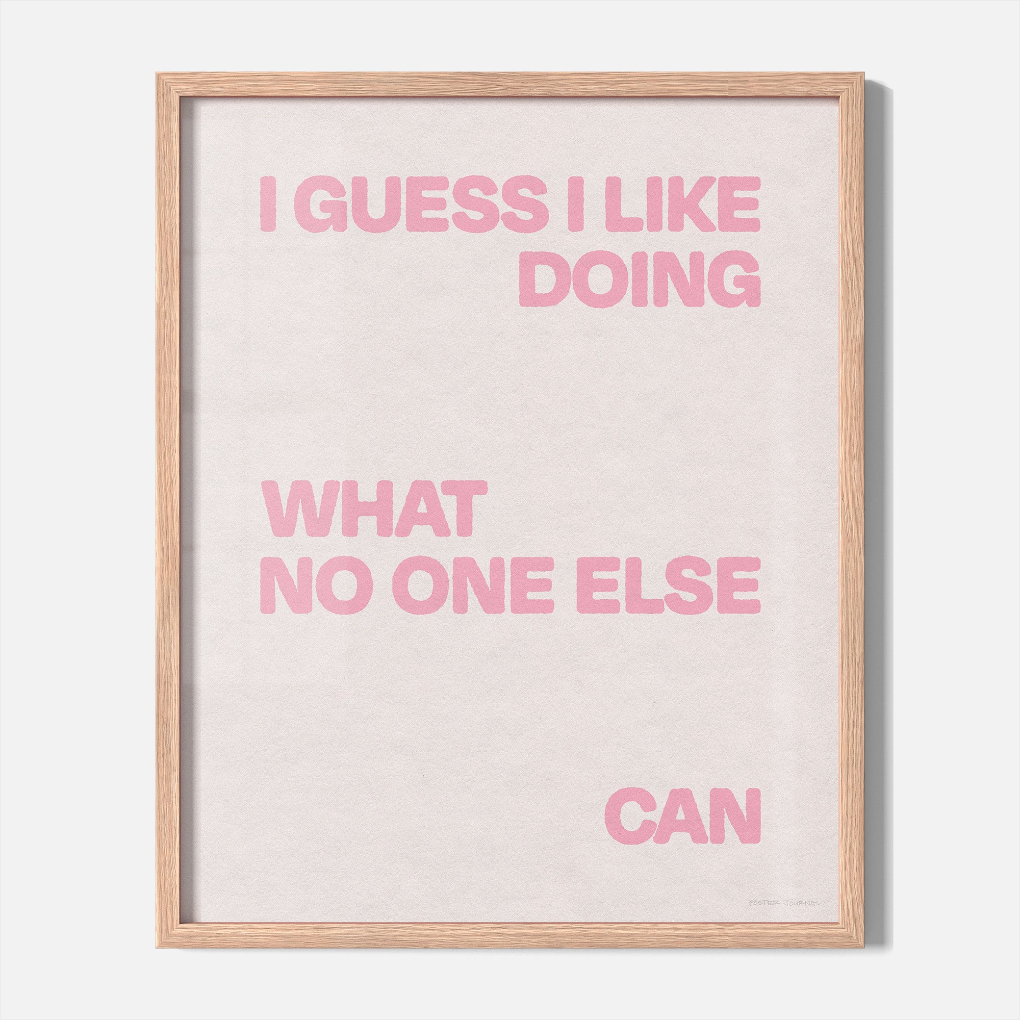 DOING PRINT