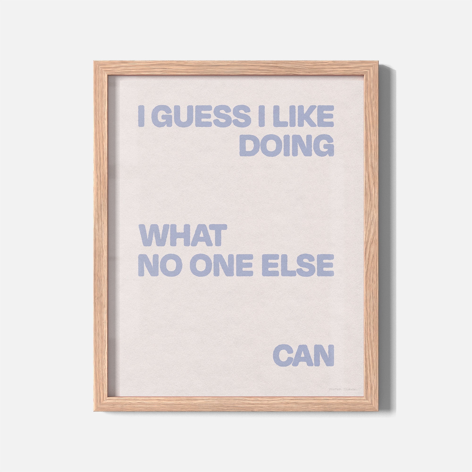 DOING PRINT