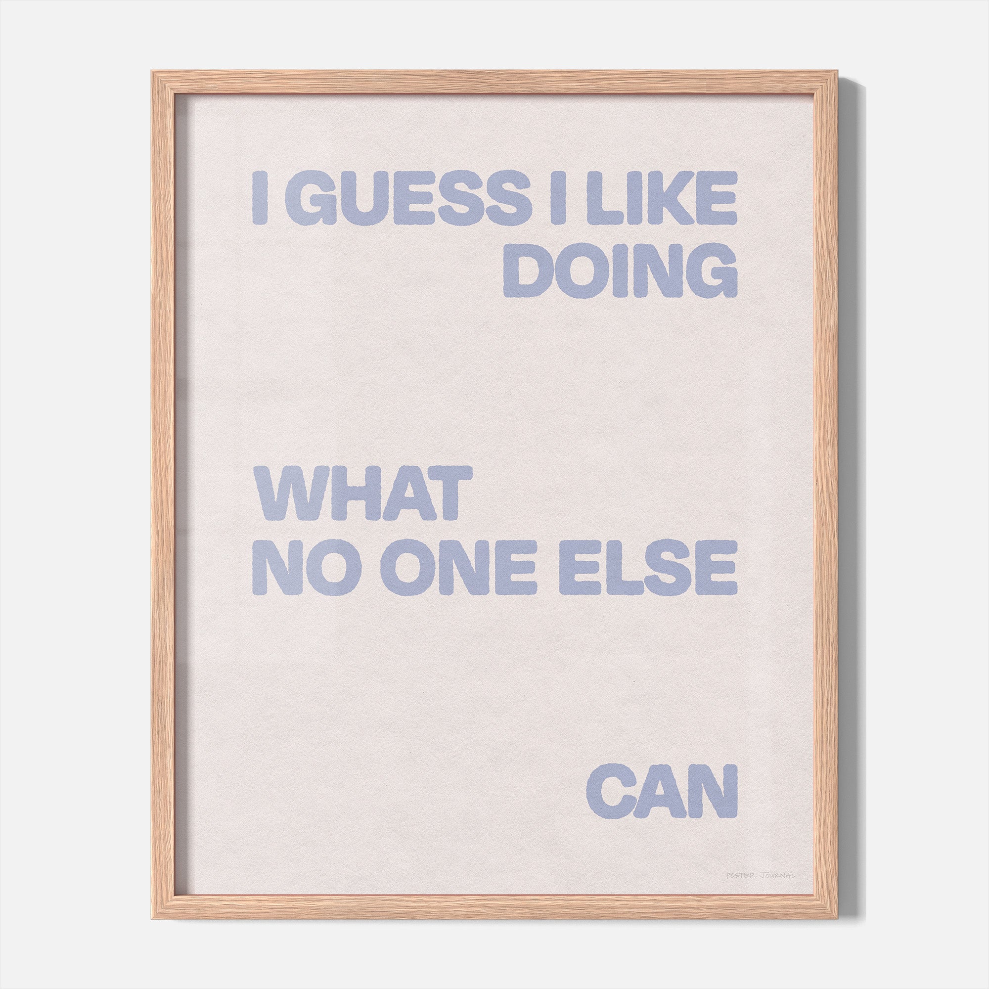 DOING PRINT