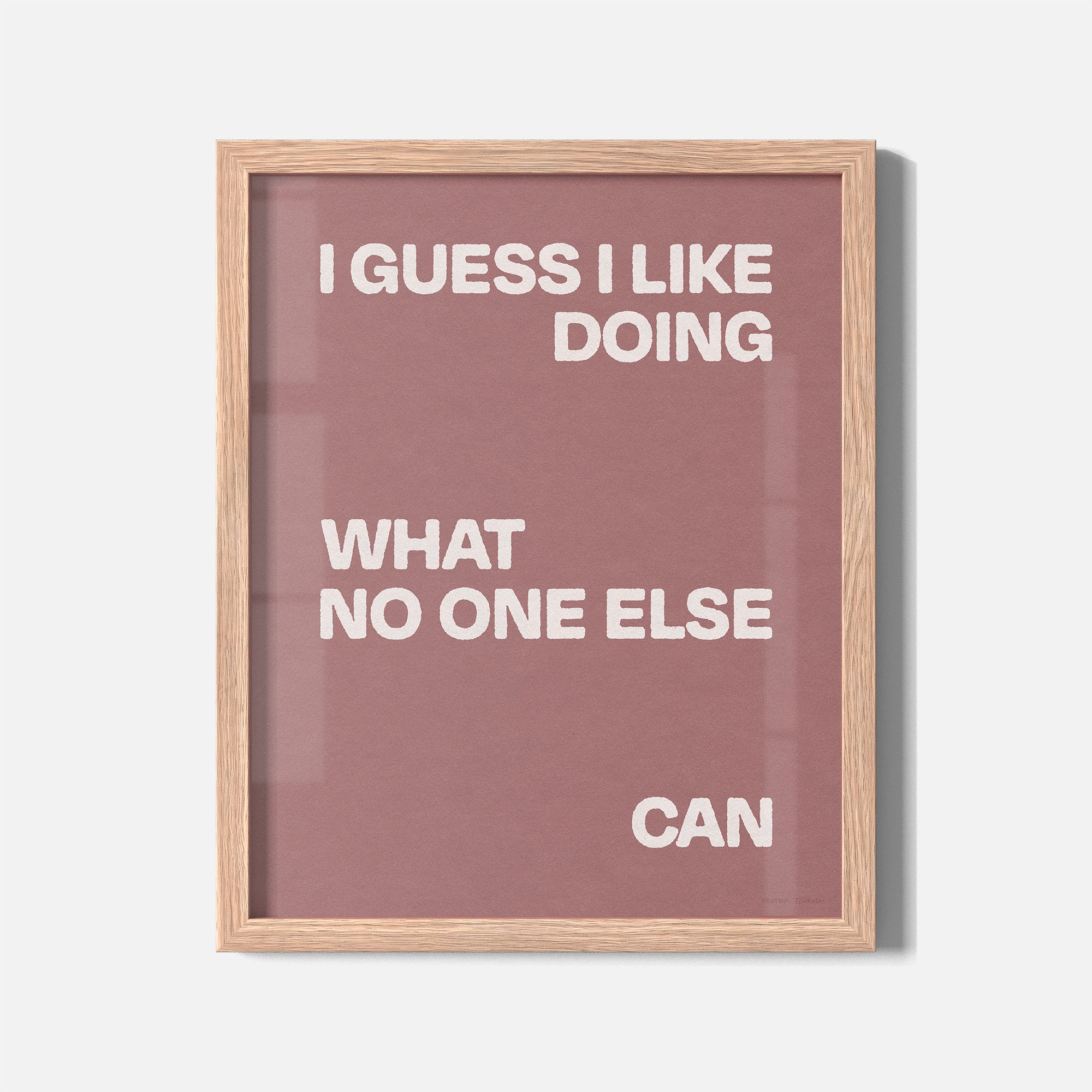 DOING PRINT