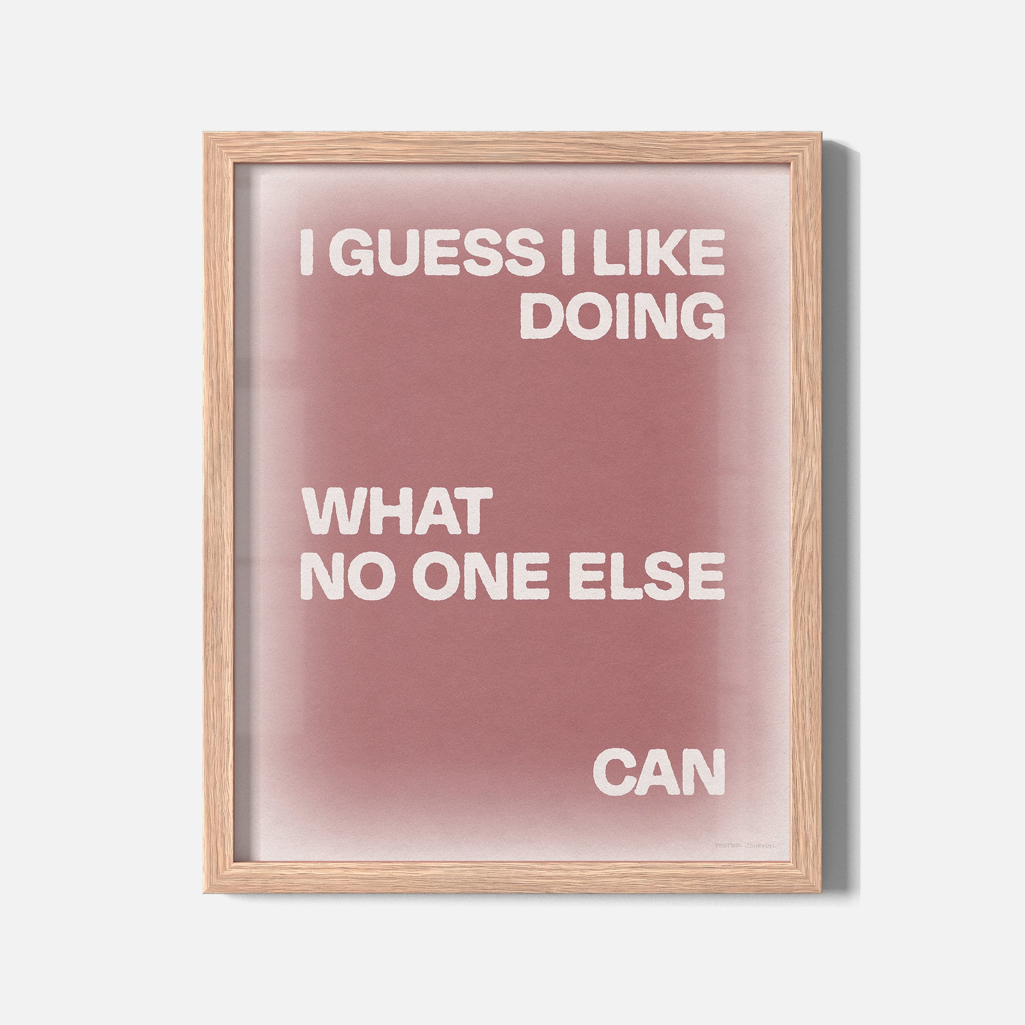 DOING PRINT
