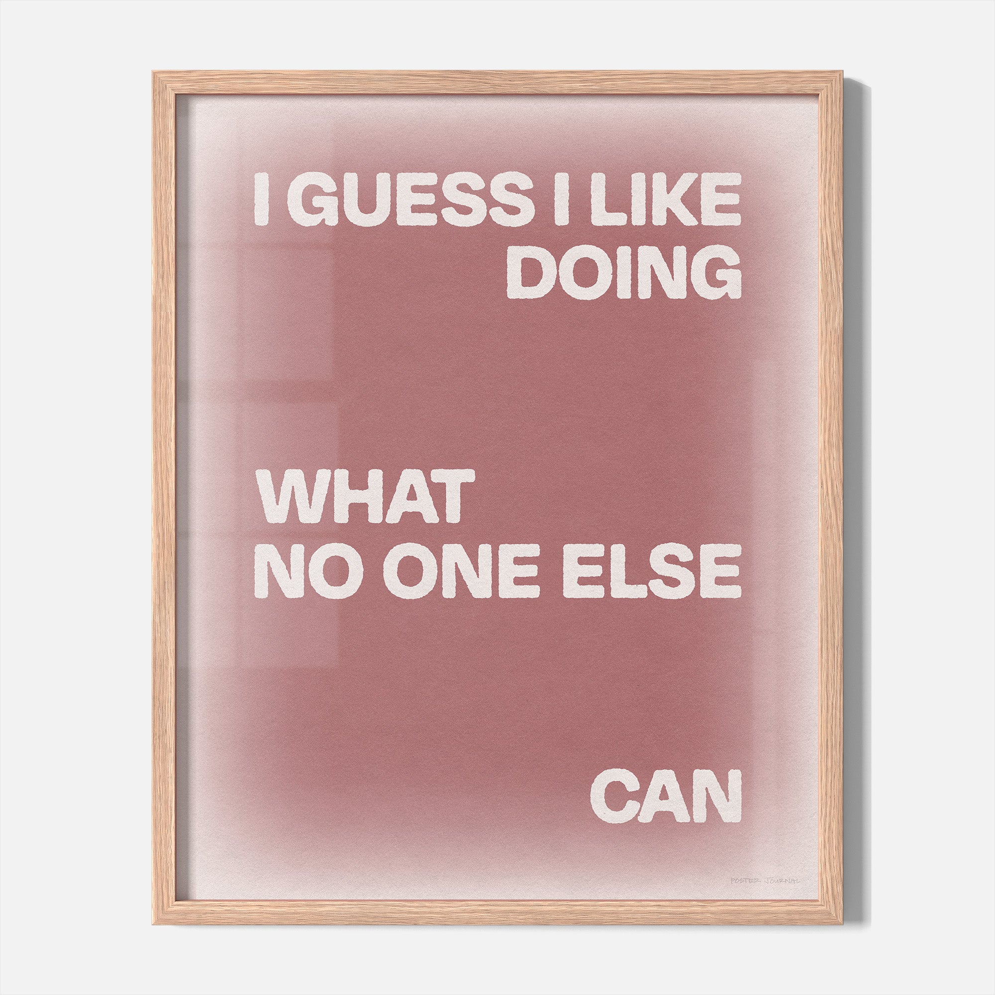DOING PRINT