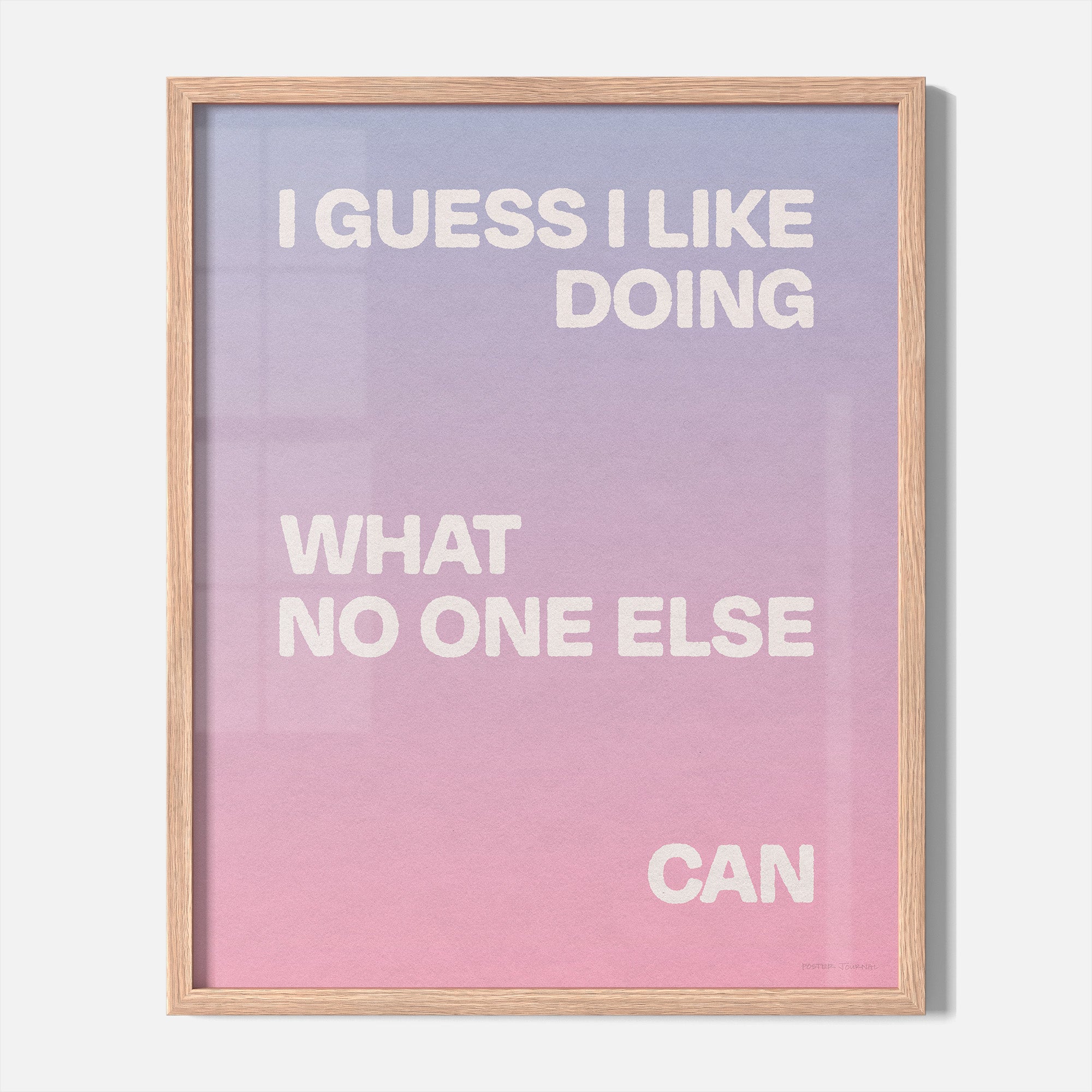 DOING PRINT