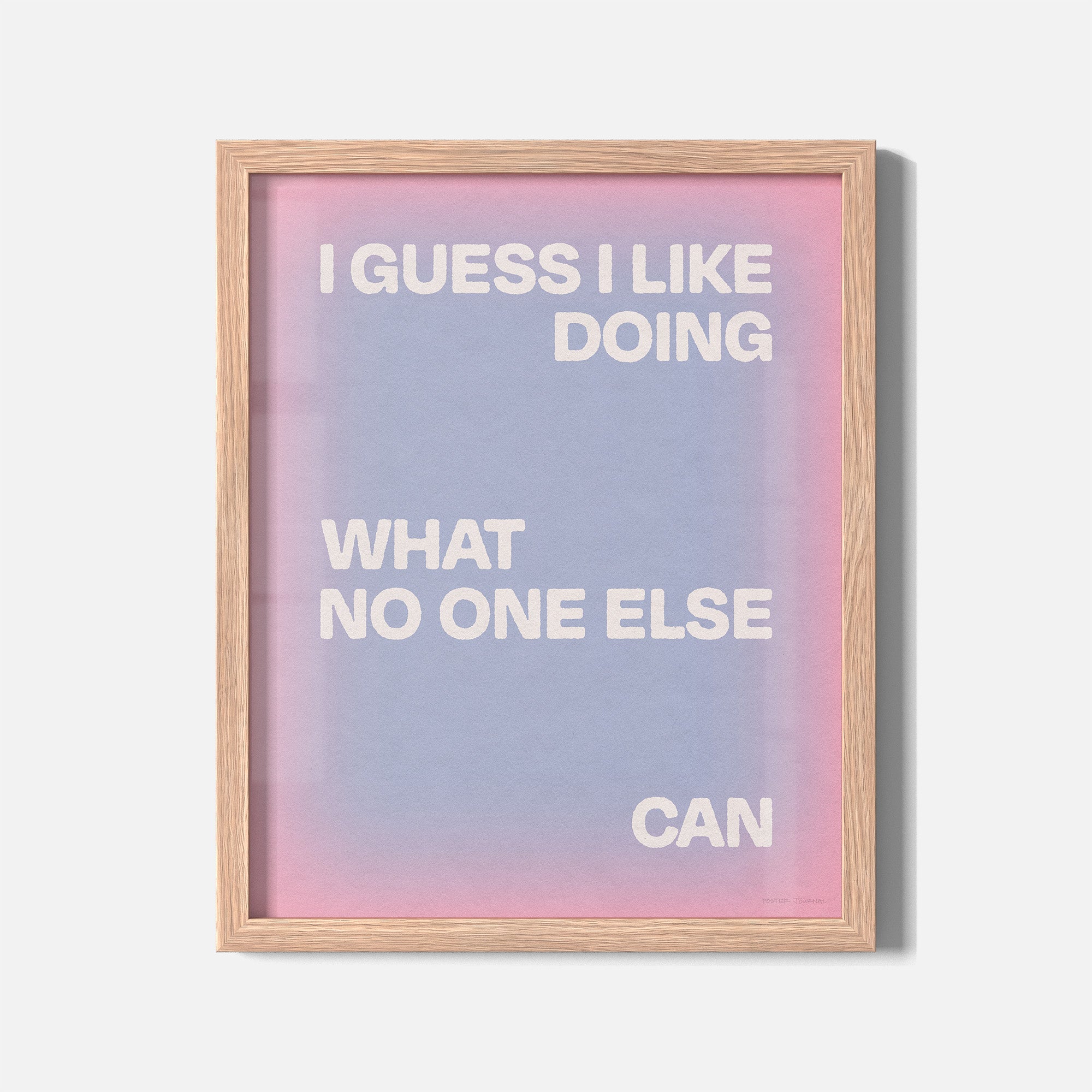 DOING PRINT