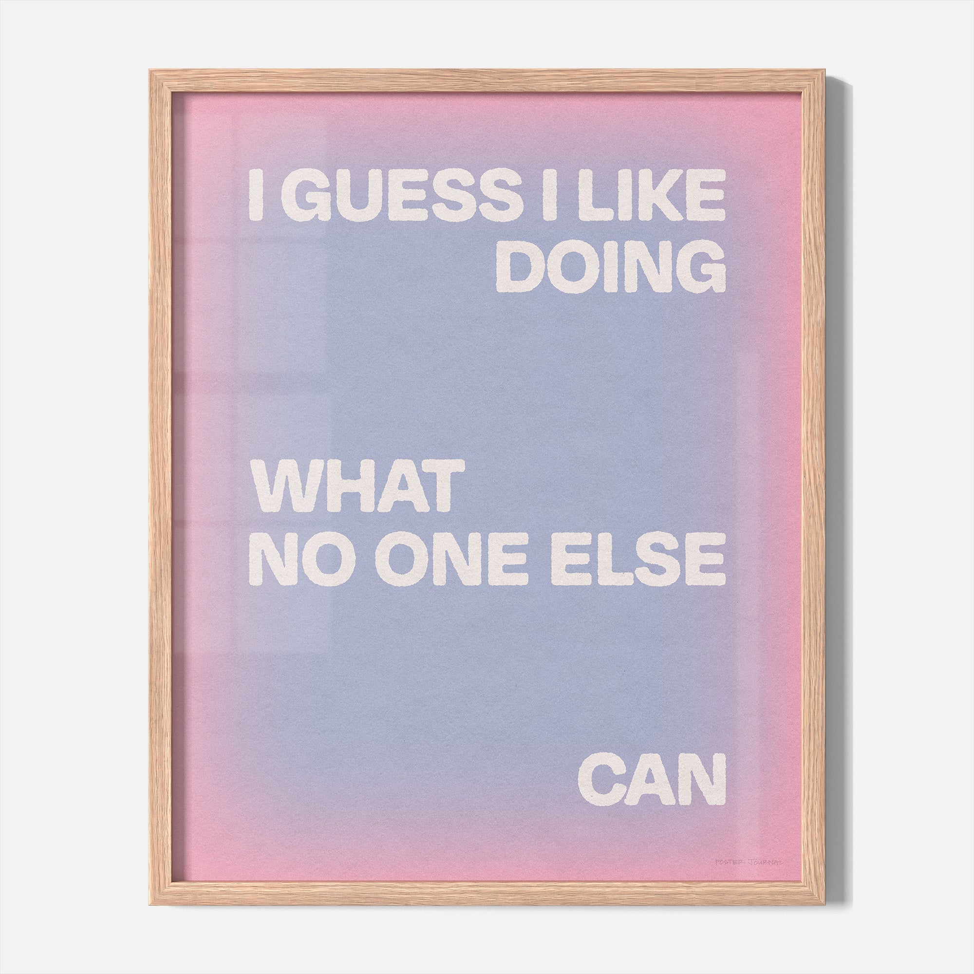 DOING PRINT