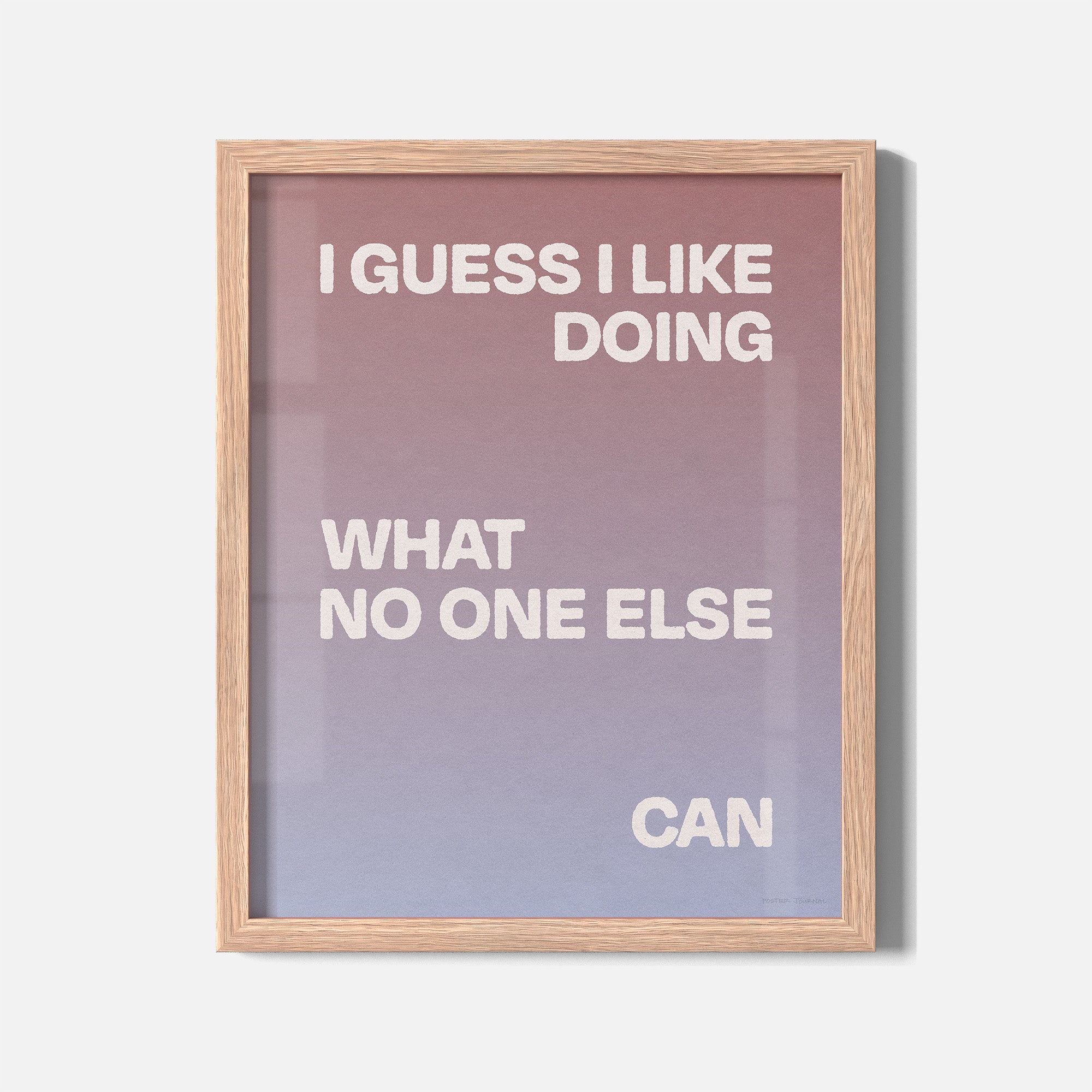 DOING PRINT