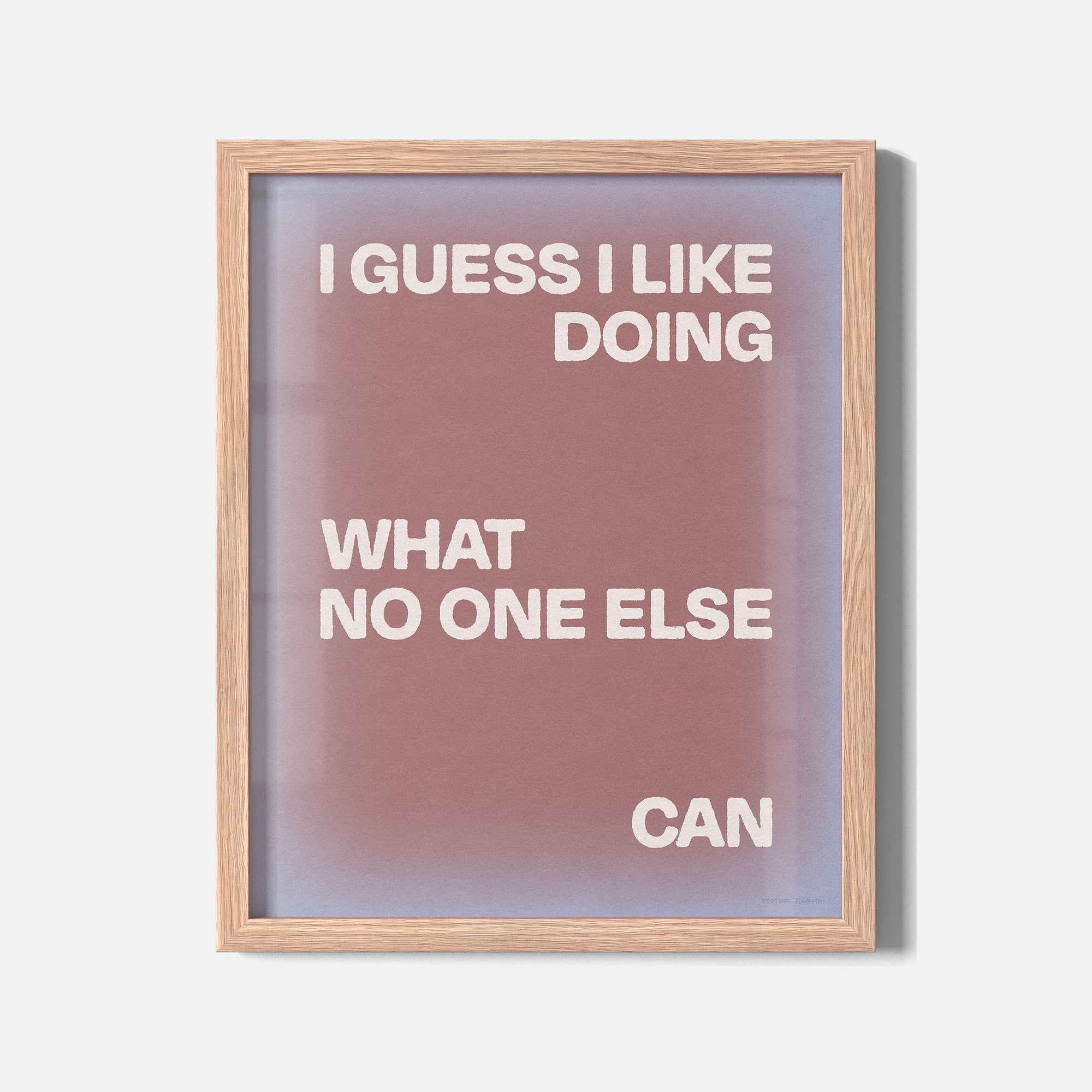 DOING PRINT