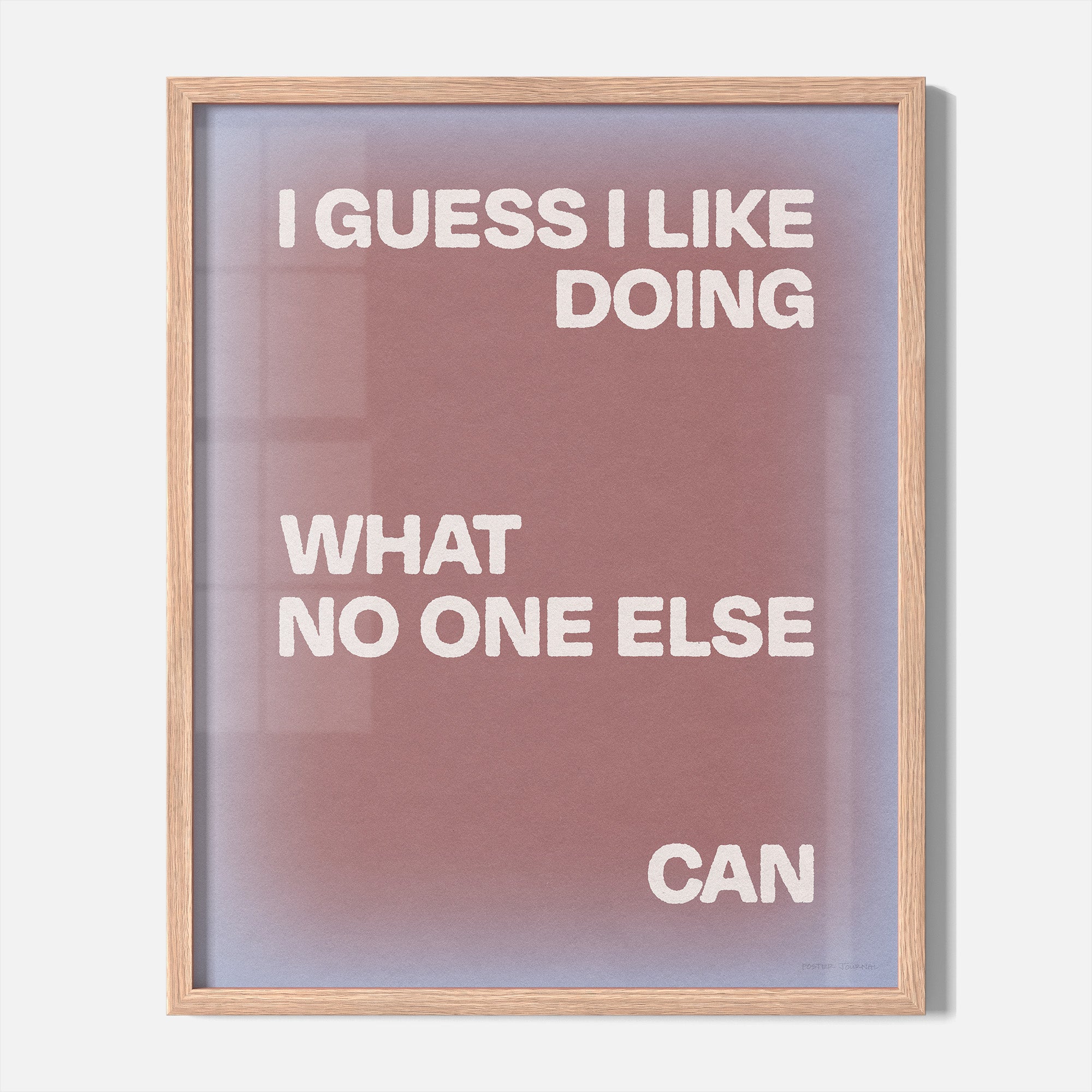 DOING PRINT