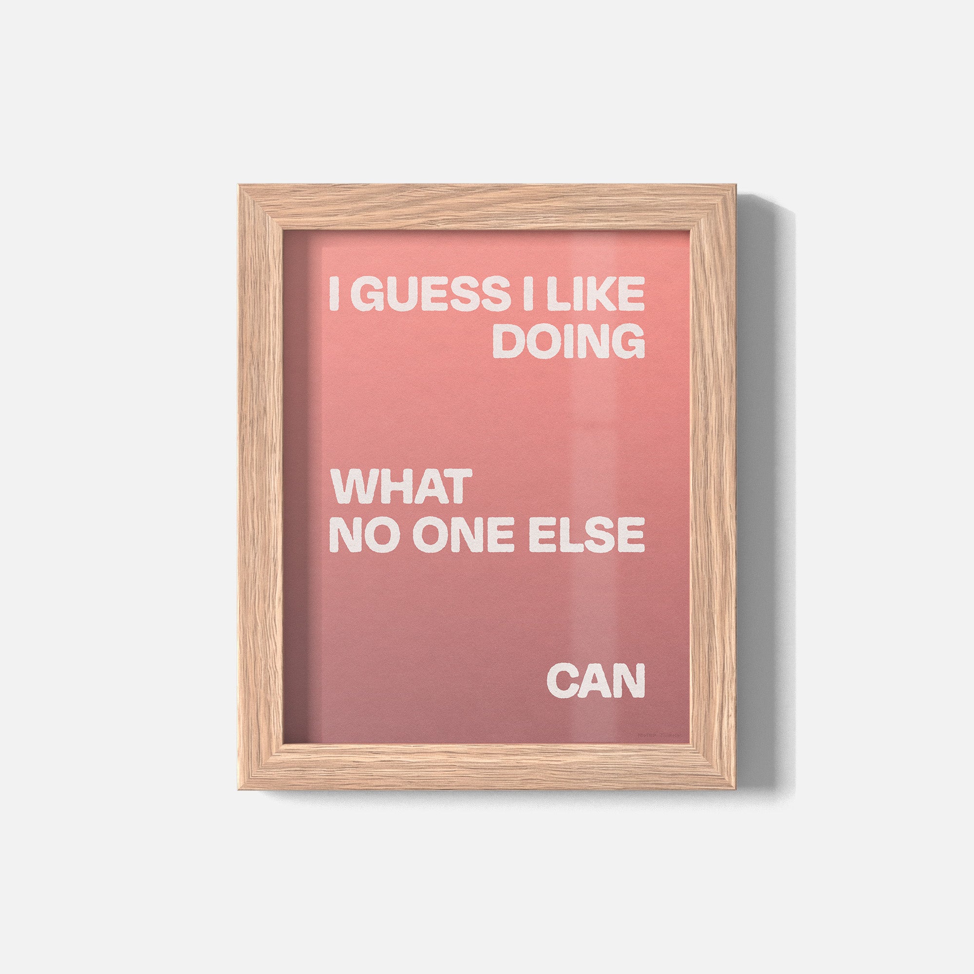 DOING PRINT