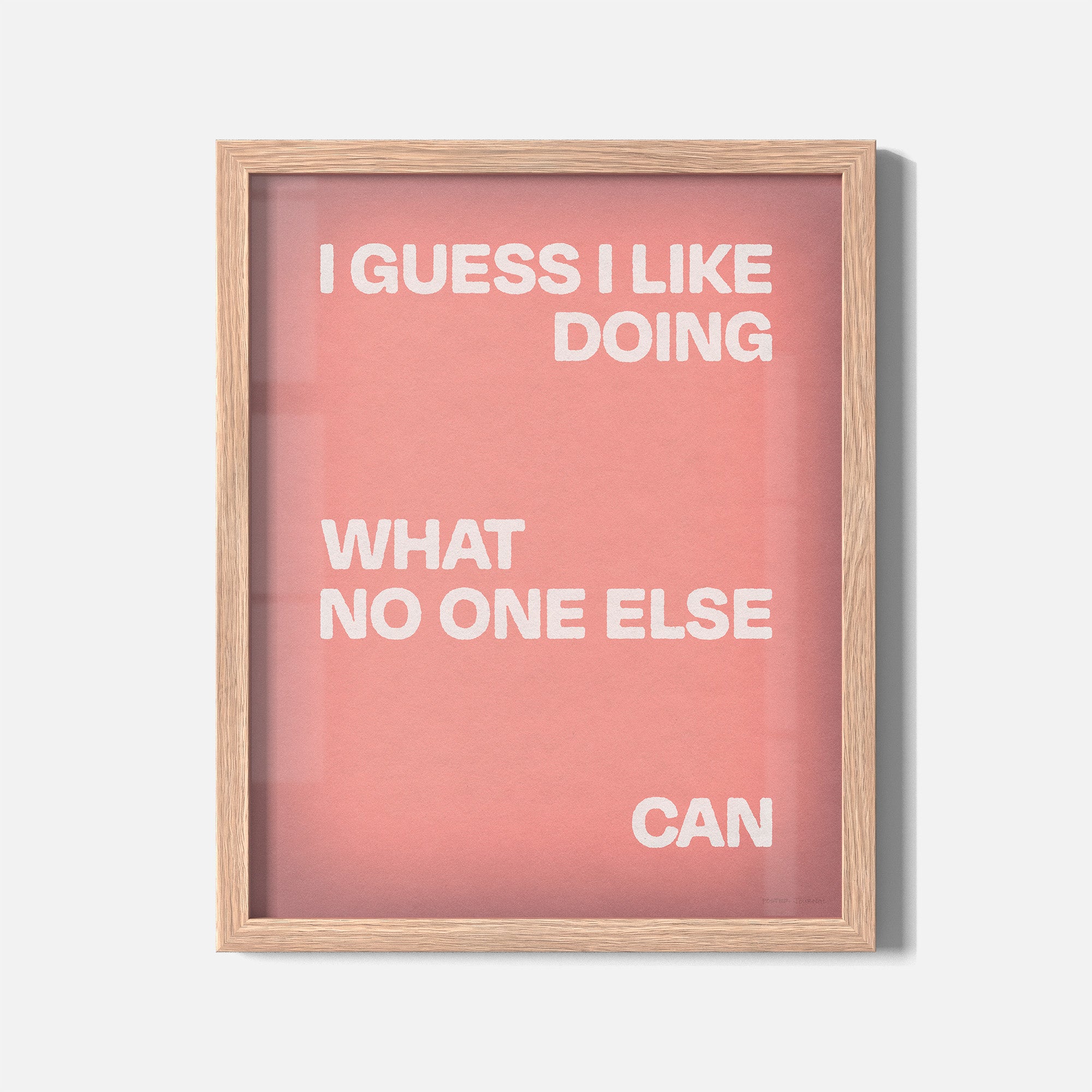 DOING PRINT