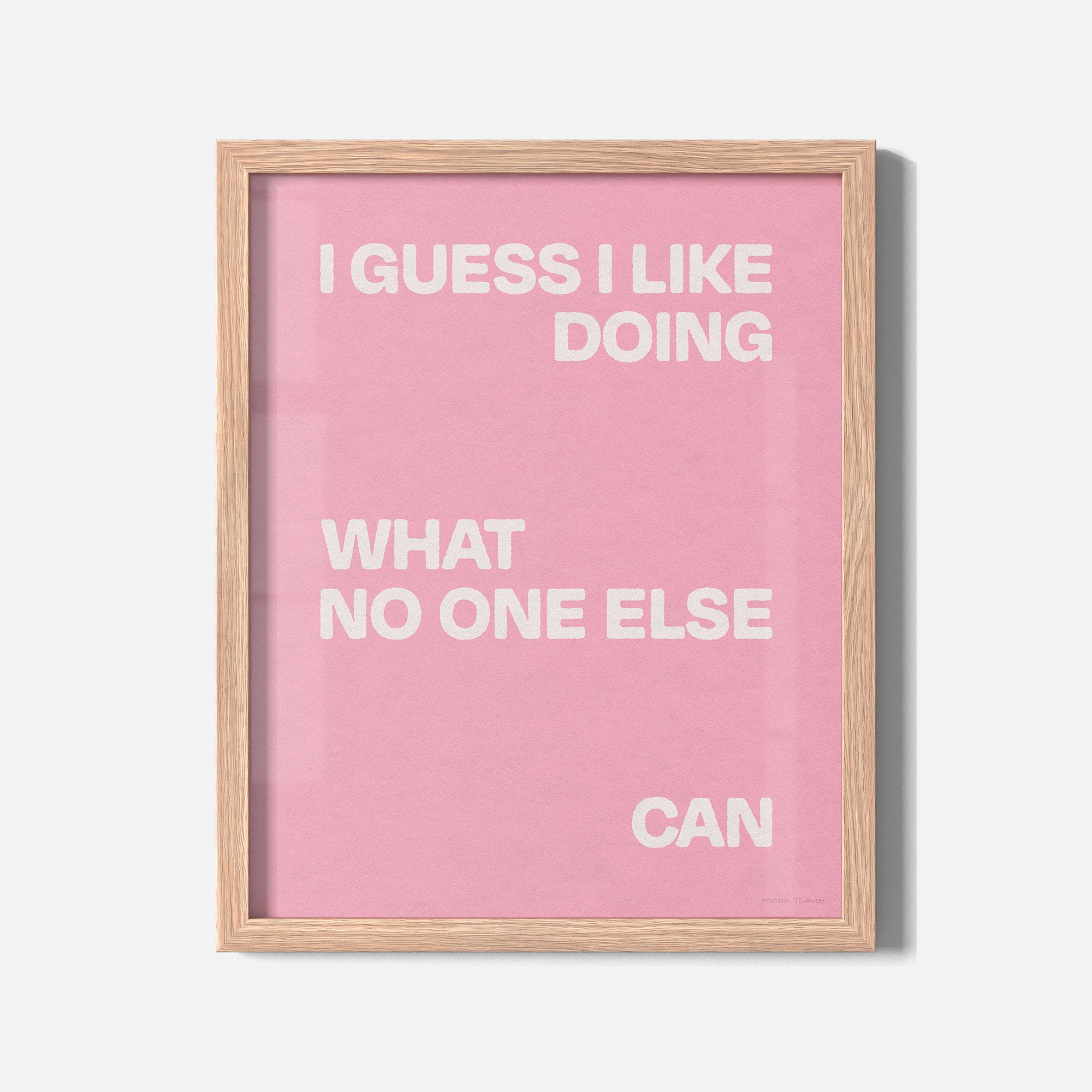 DOING PRINT