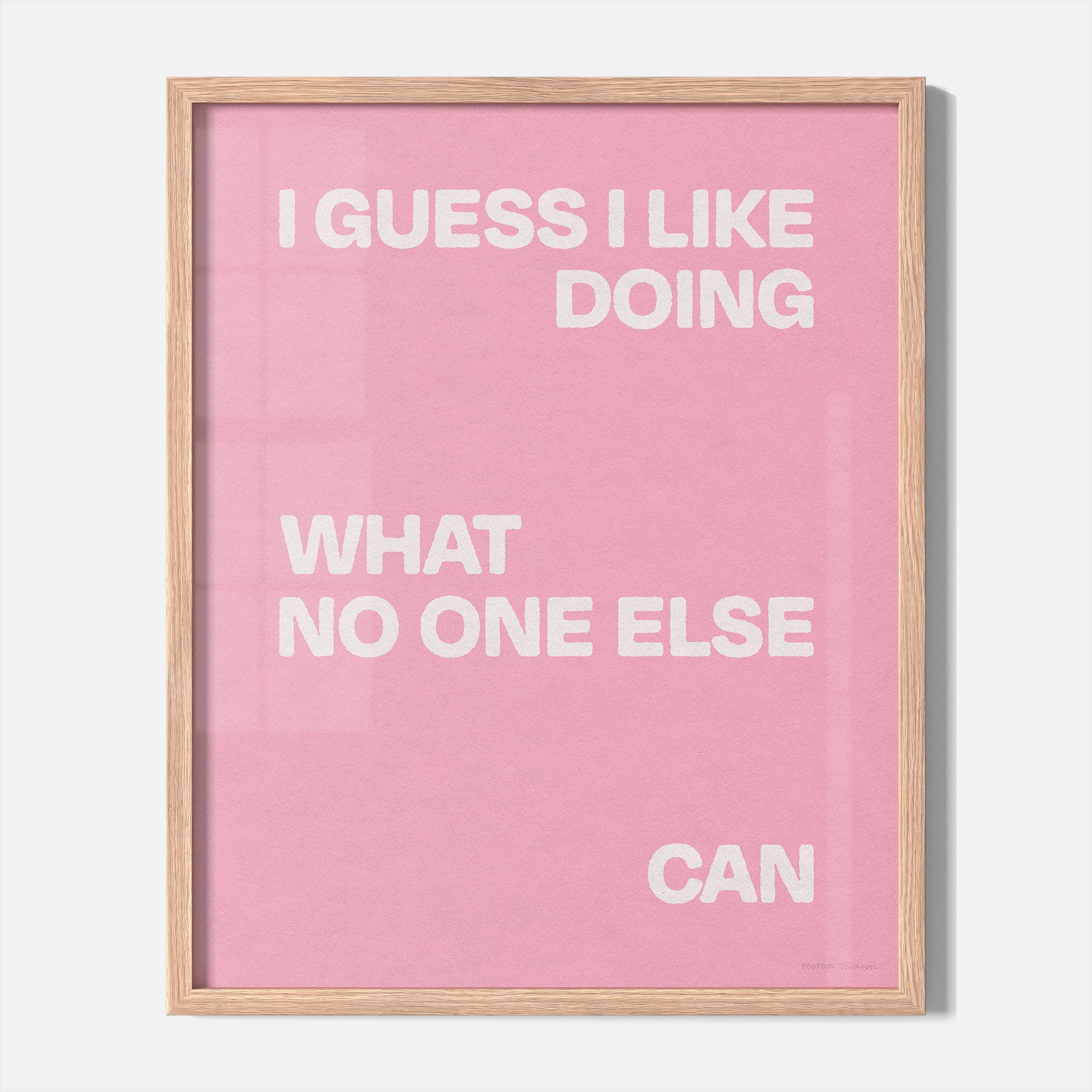 DOING PRINT