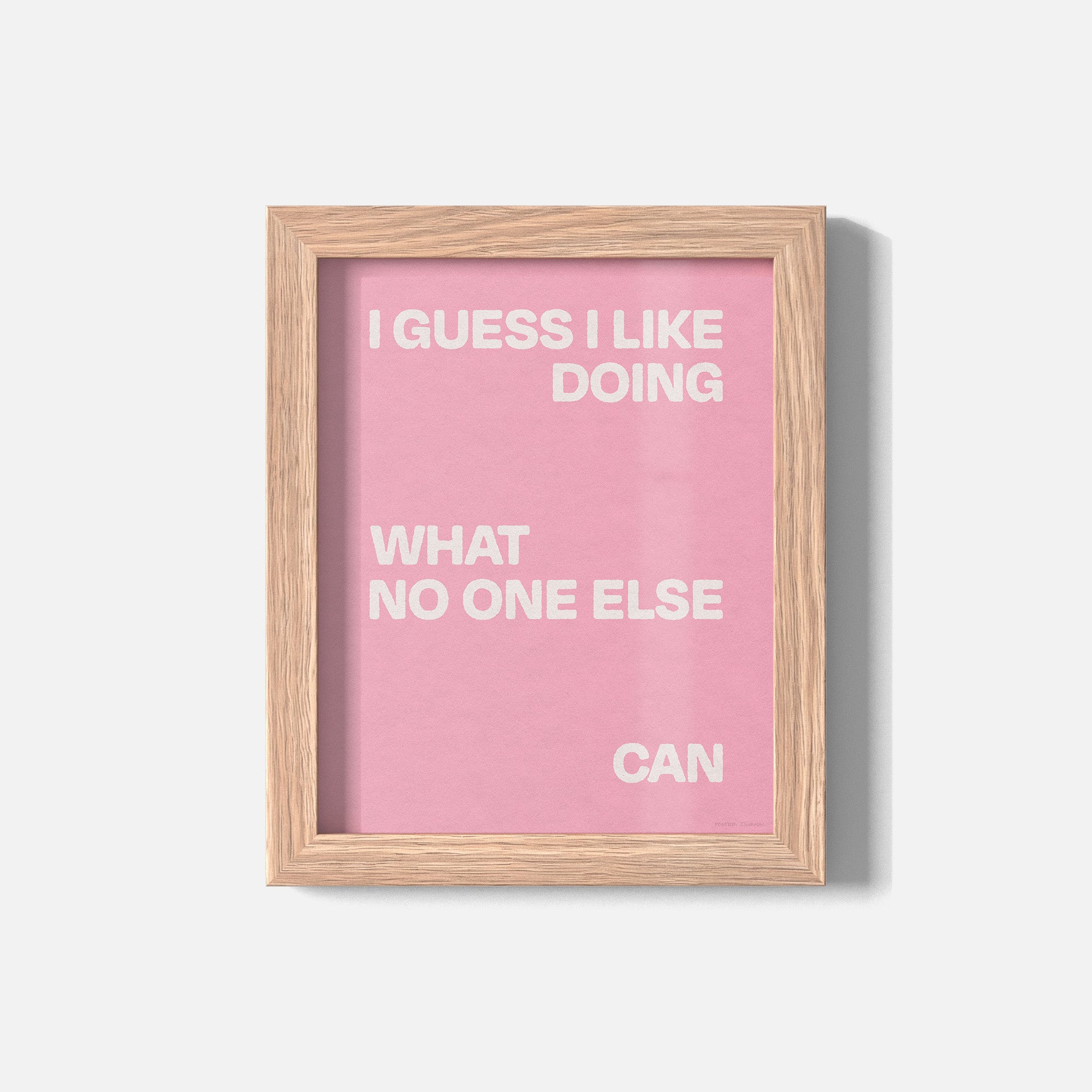 DOING PRINT