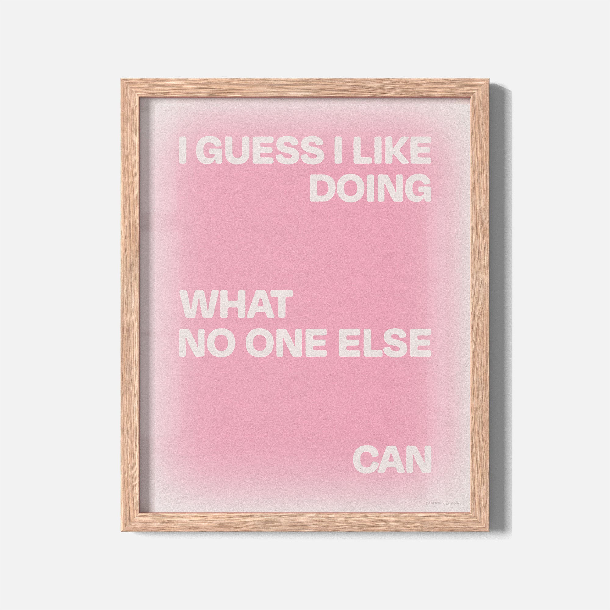 DOING PRINT