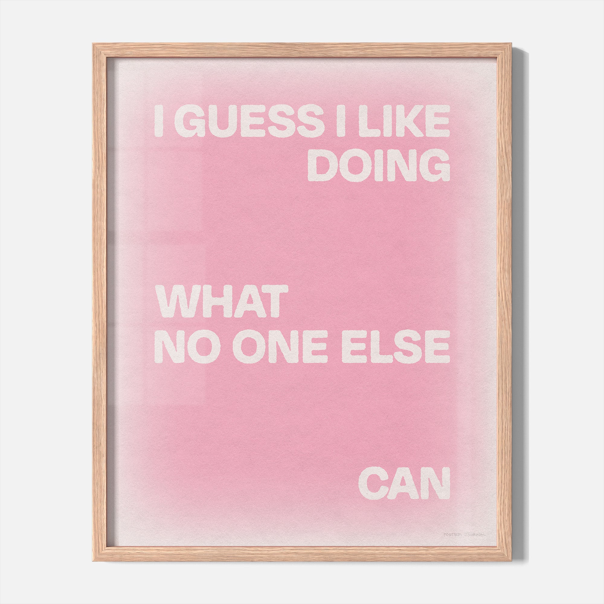 DOING PRINT