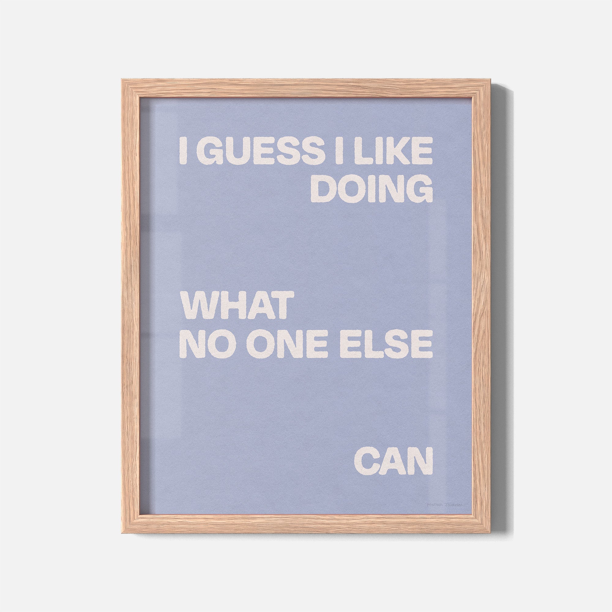 DOING PRINT