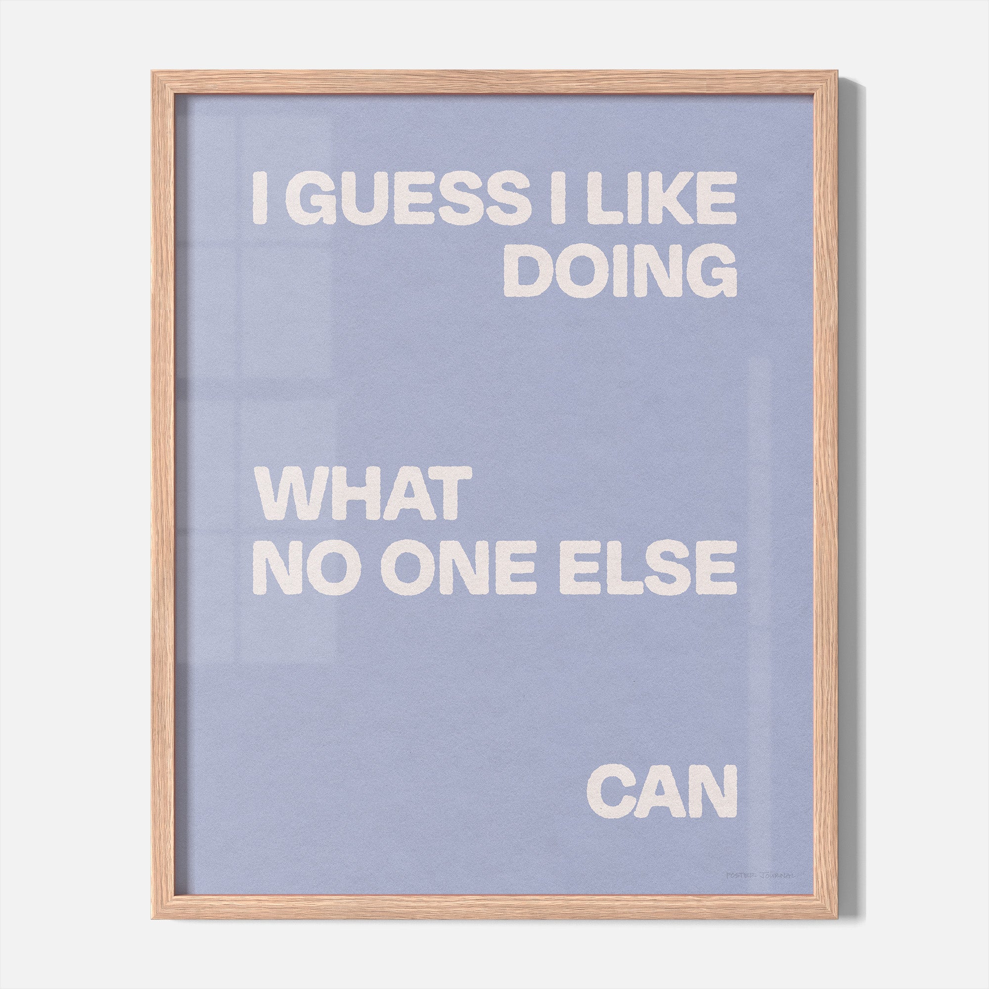 DOING PRINT