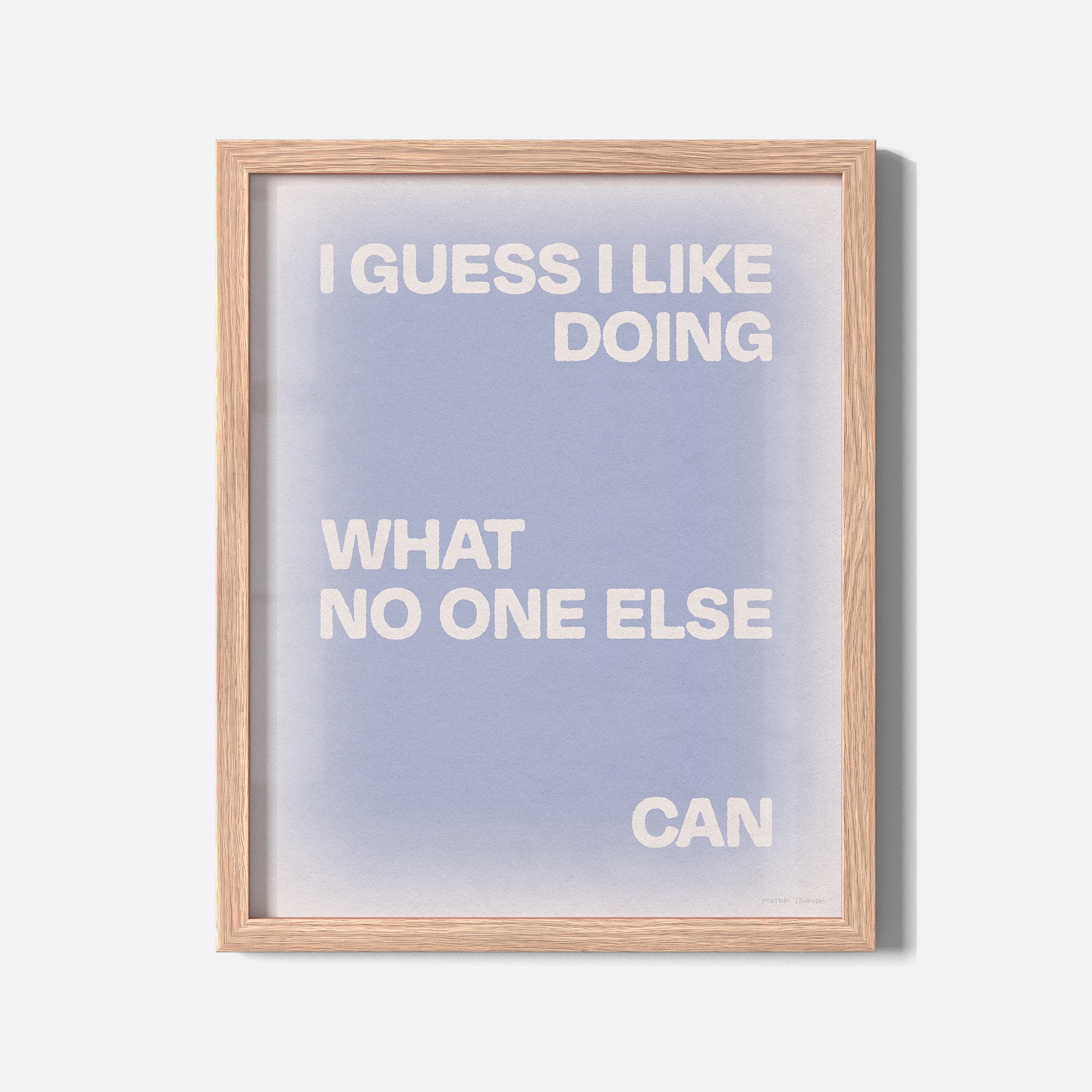 DOING PRINT