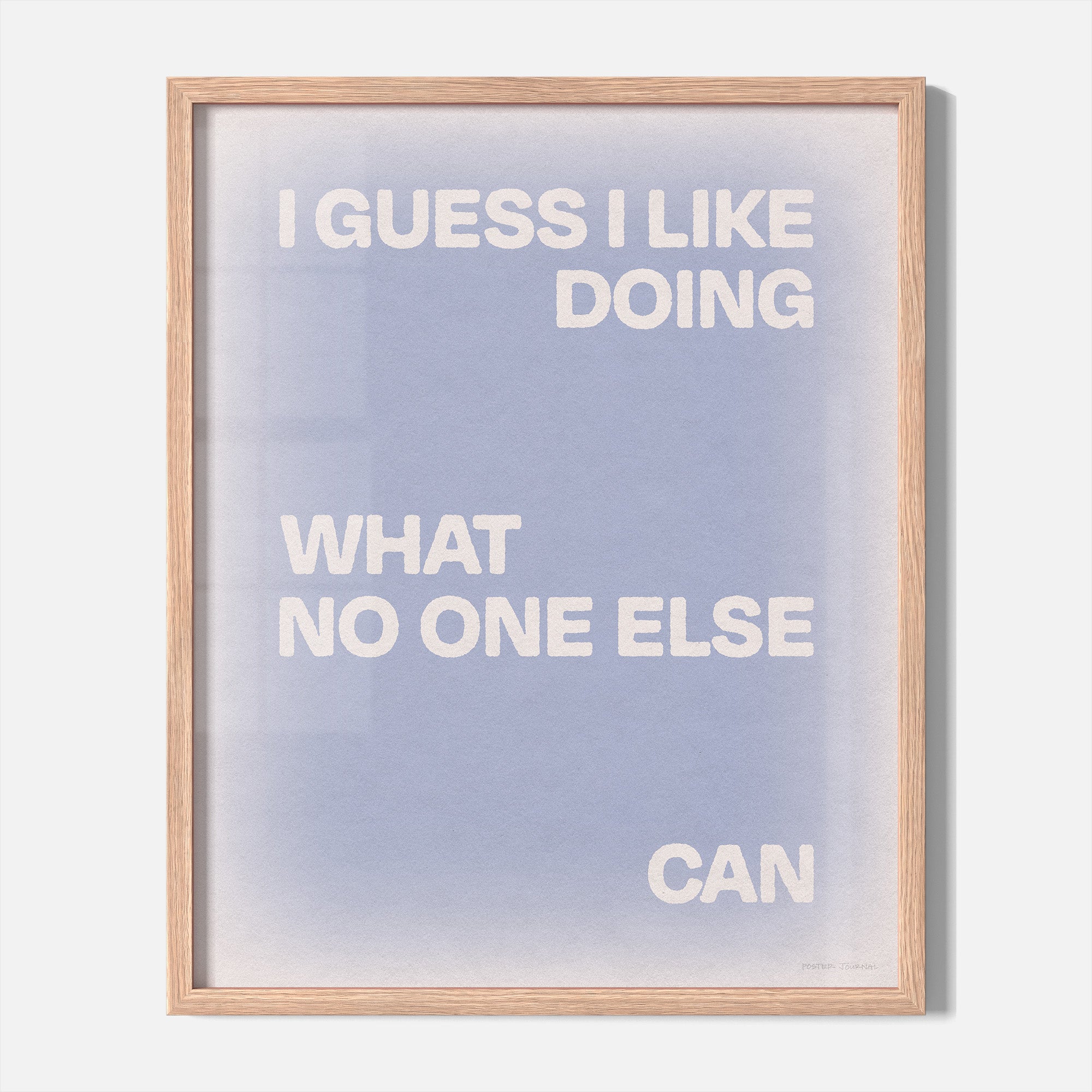 DOING PRINT