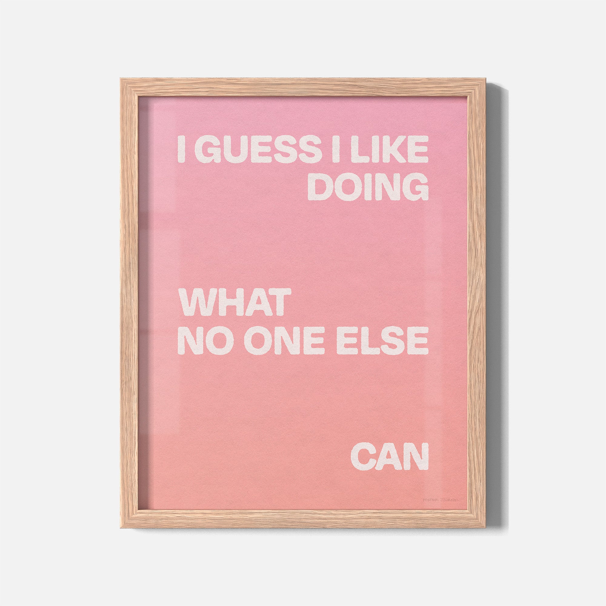 DOING PRINT