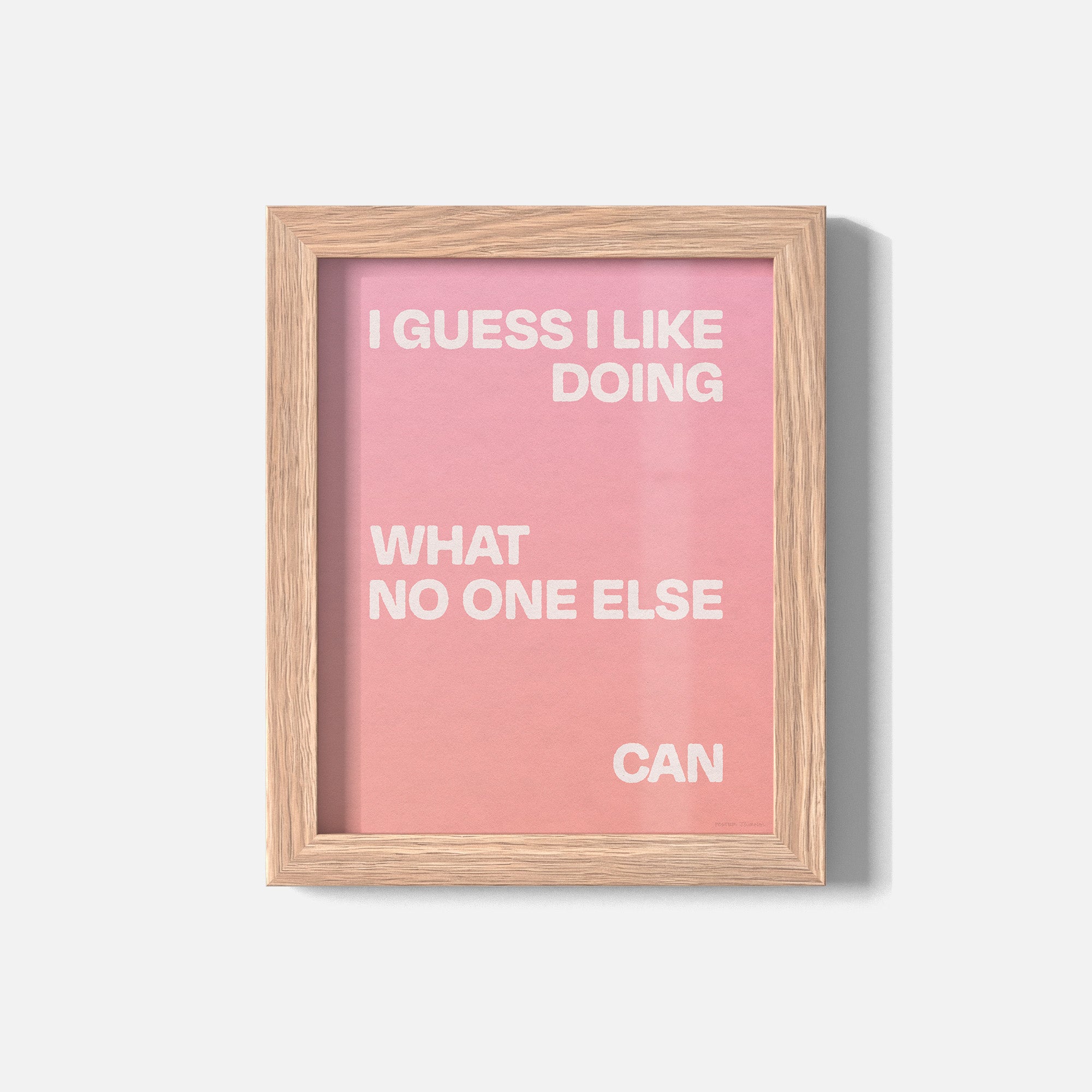DOING PRINT