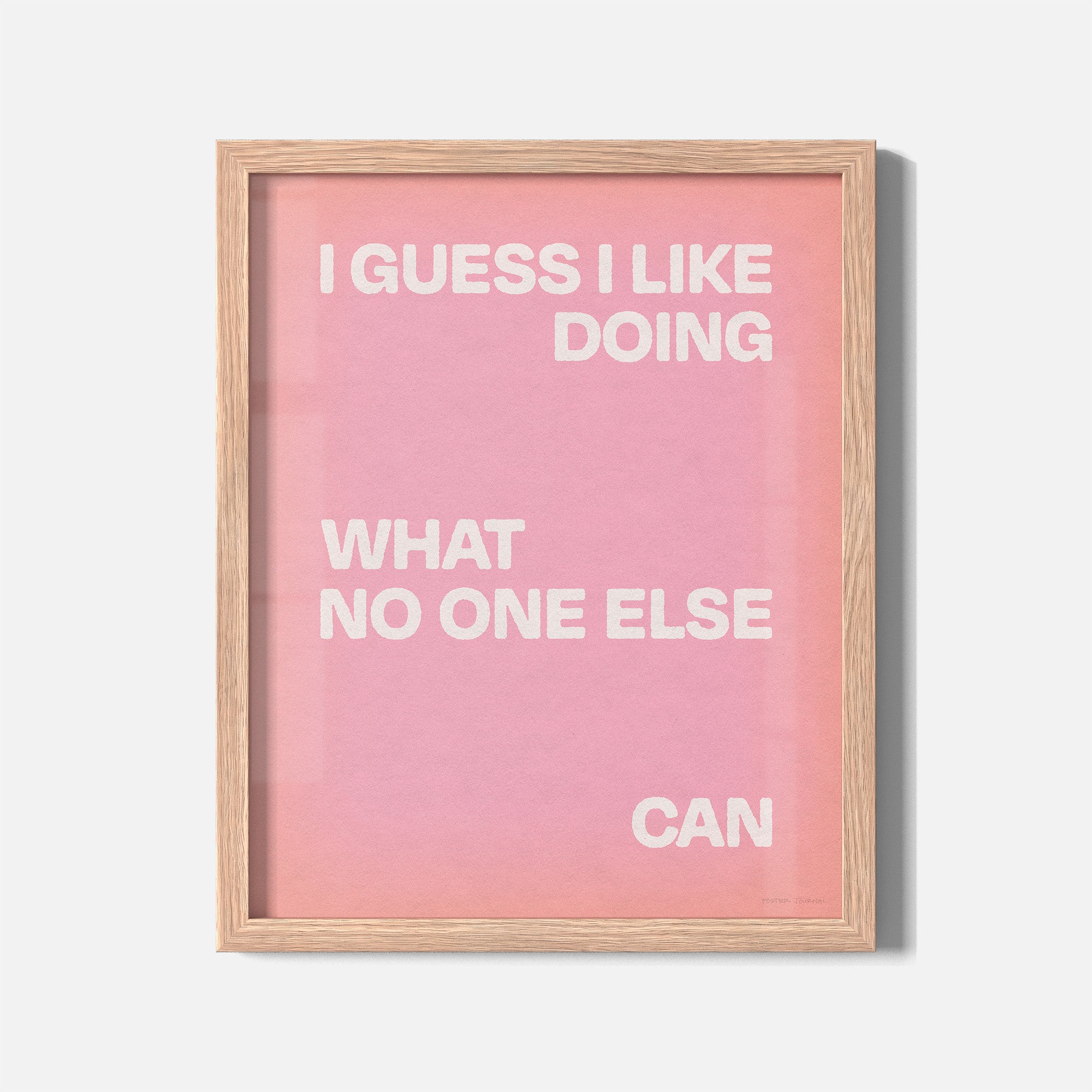 DOING PRINT
