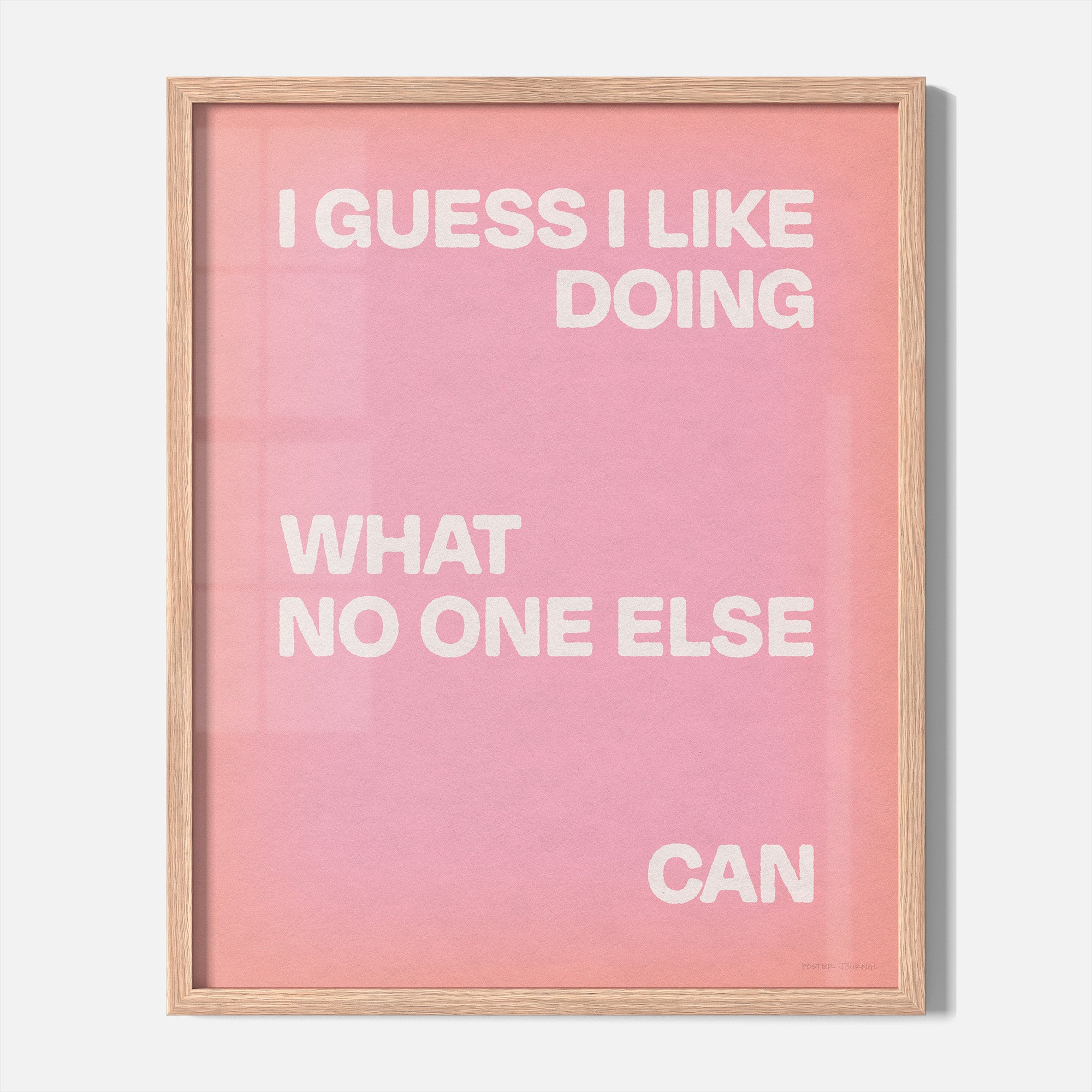 DOING PRINT