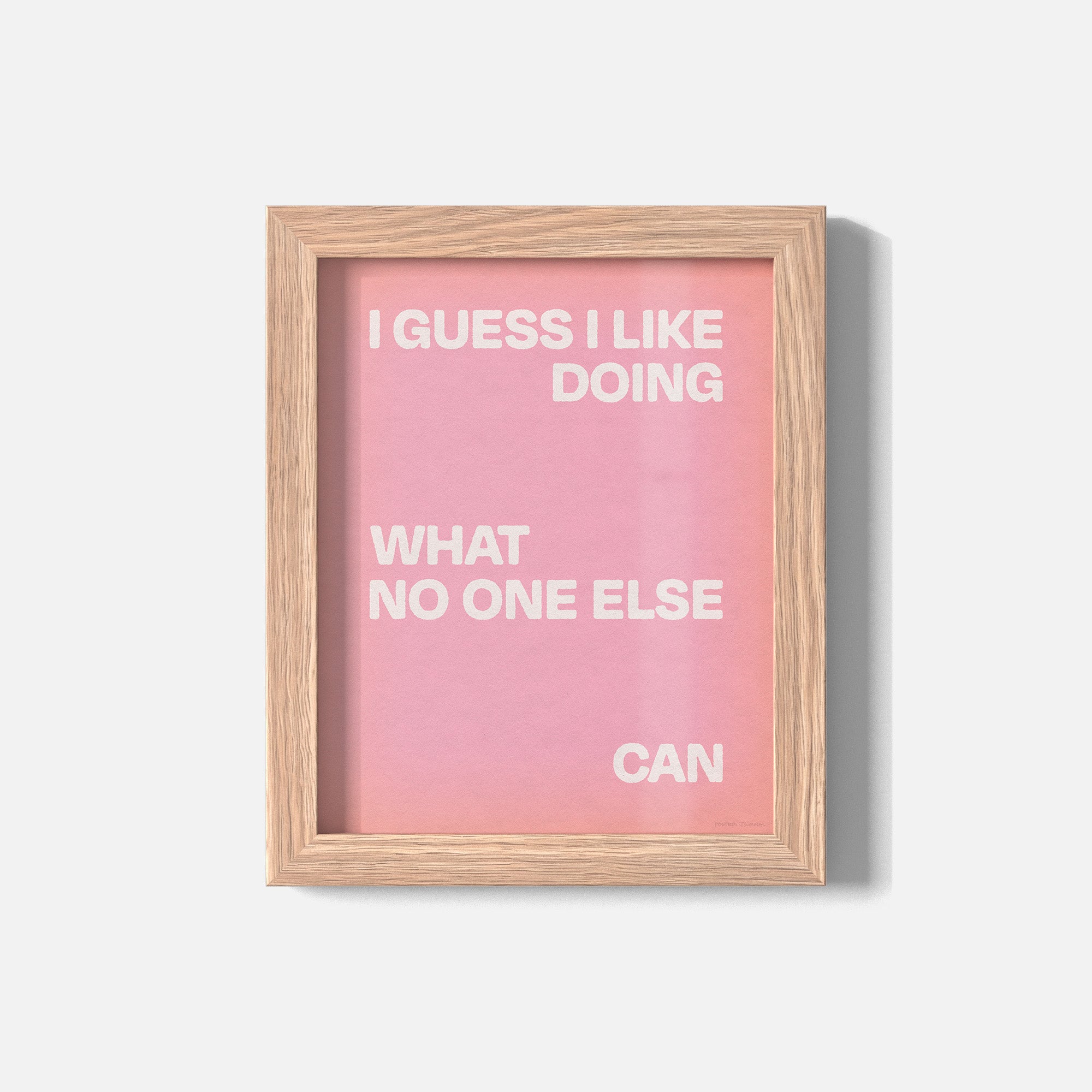 DOING PRINT