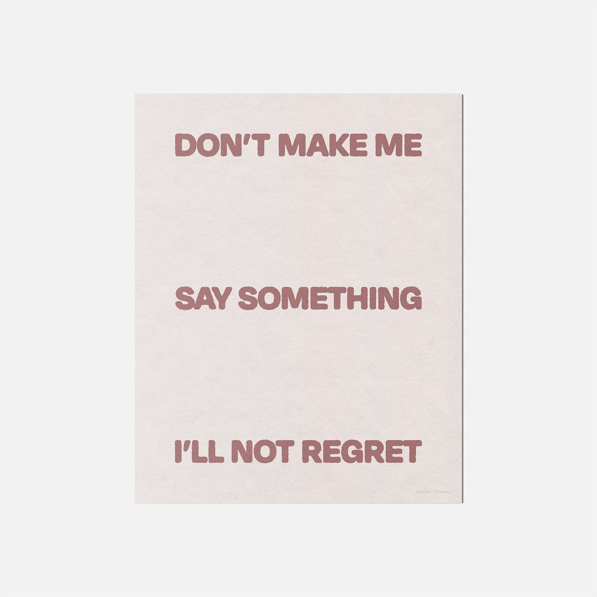 DONT PRINT