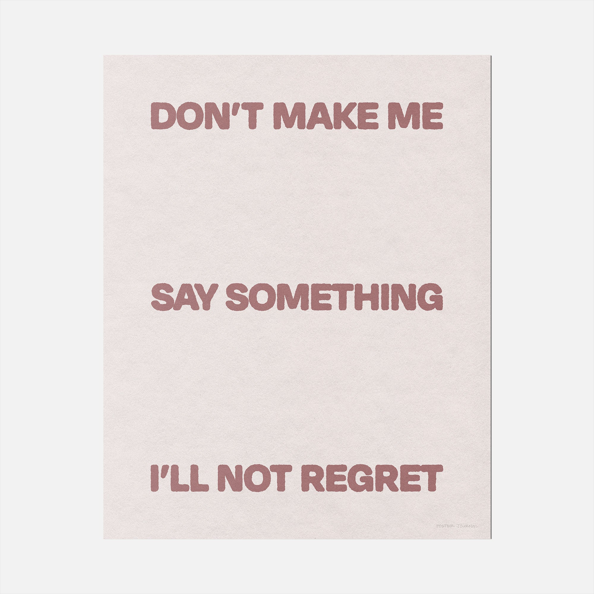 DONT PRINT