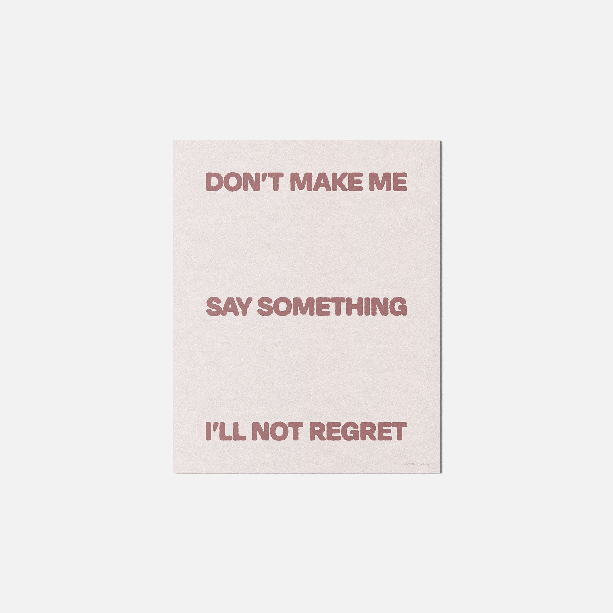 DONT PRINT