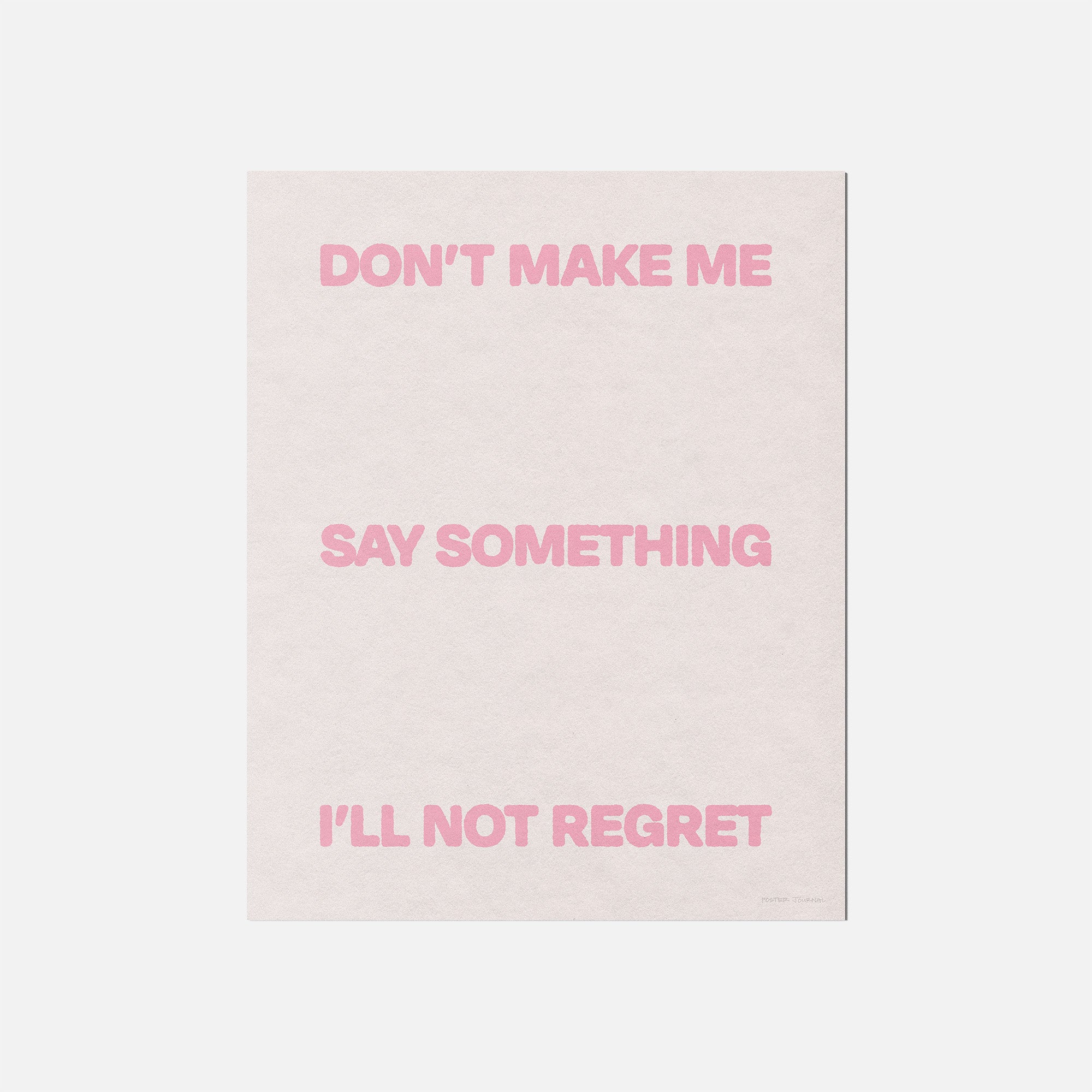 DONT PRINT